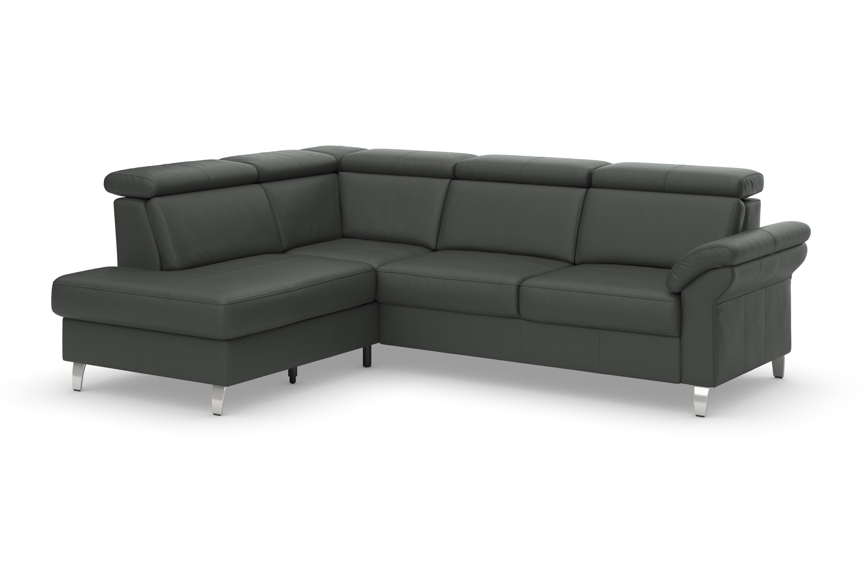 Thumbnail - sit&more Ecksofa "Arngast L-Form" inklusive Kopfteilverstellung und Federkern