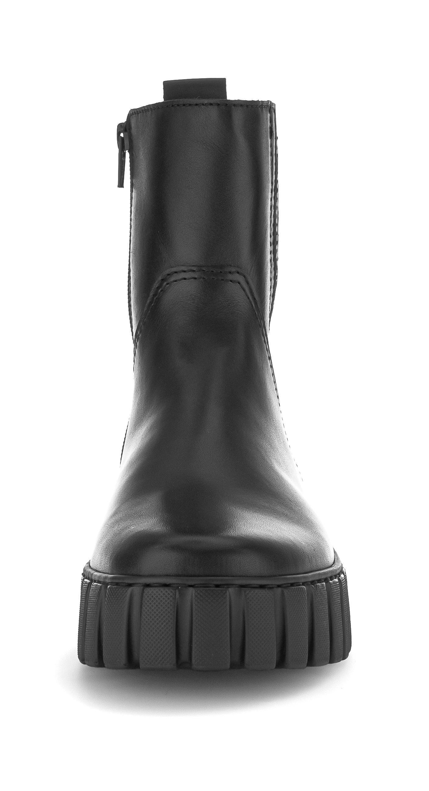 Gabor Chelseaboots »FLORENZ«, Plateau, Stiefelette mit Stretcheinsatz außen, G-Weite (=weit)