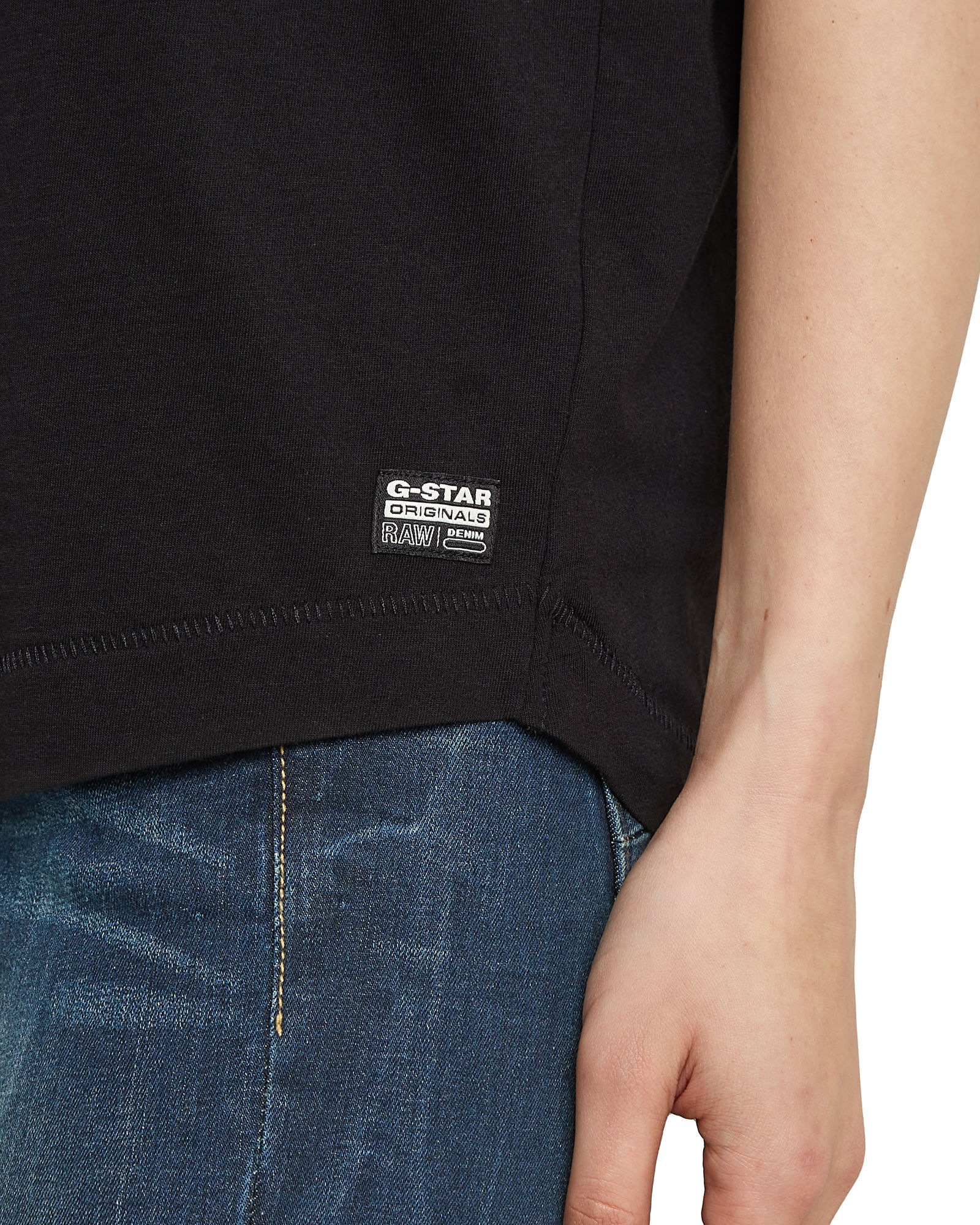 G-STAR T-Shirt »Rolled Up Sleeve Boyfriend Top«