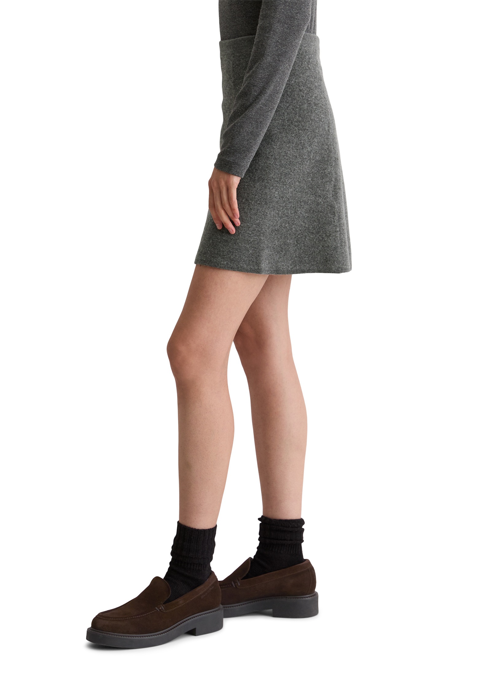 Marc OPolo Strickrock "aus Boiled Wool" günstig online kaufen