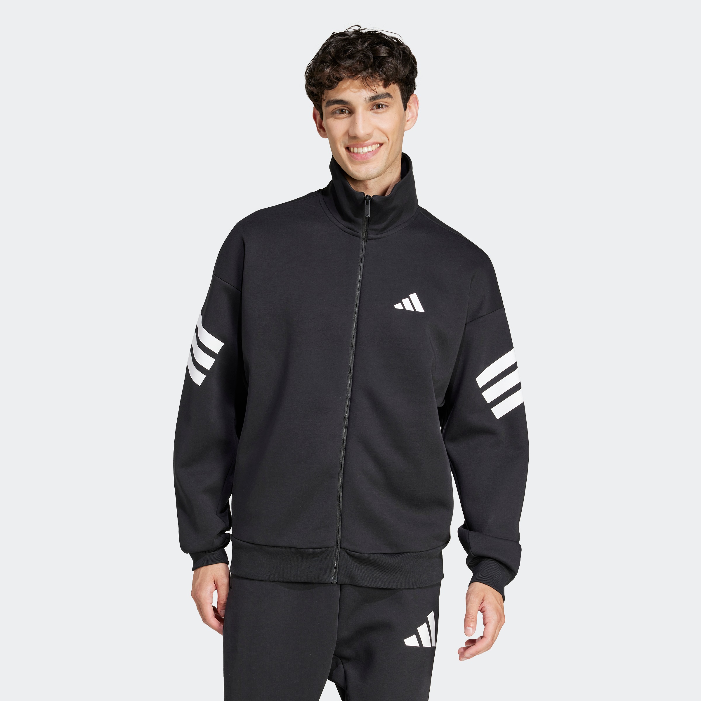adidas Sportswear Rollkragenpullover "M FI 3S TT", (1 tlg.) günstig online kaufen