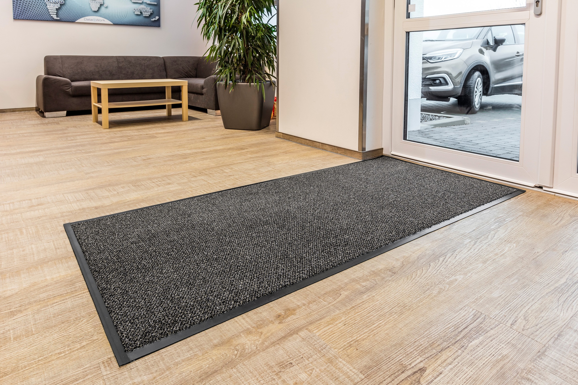 ASTRA Fußmatte "Graphit 635" rechteckig 8 mm Höhe Schmutzfangmatte, In -und günstig online kaufen