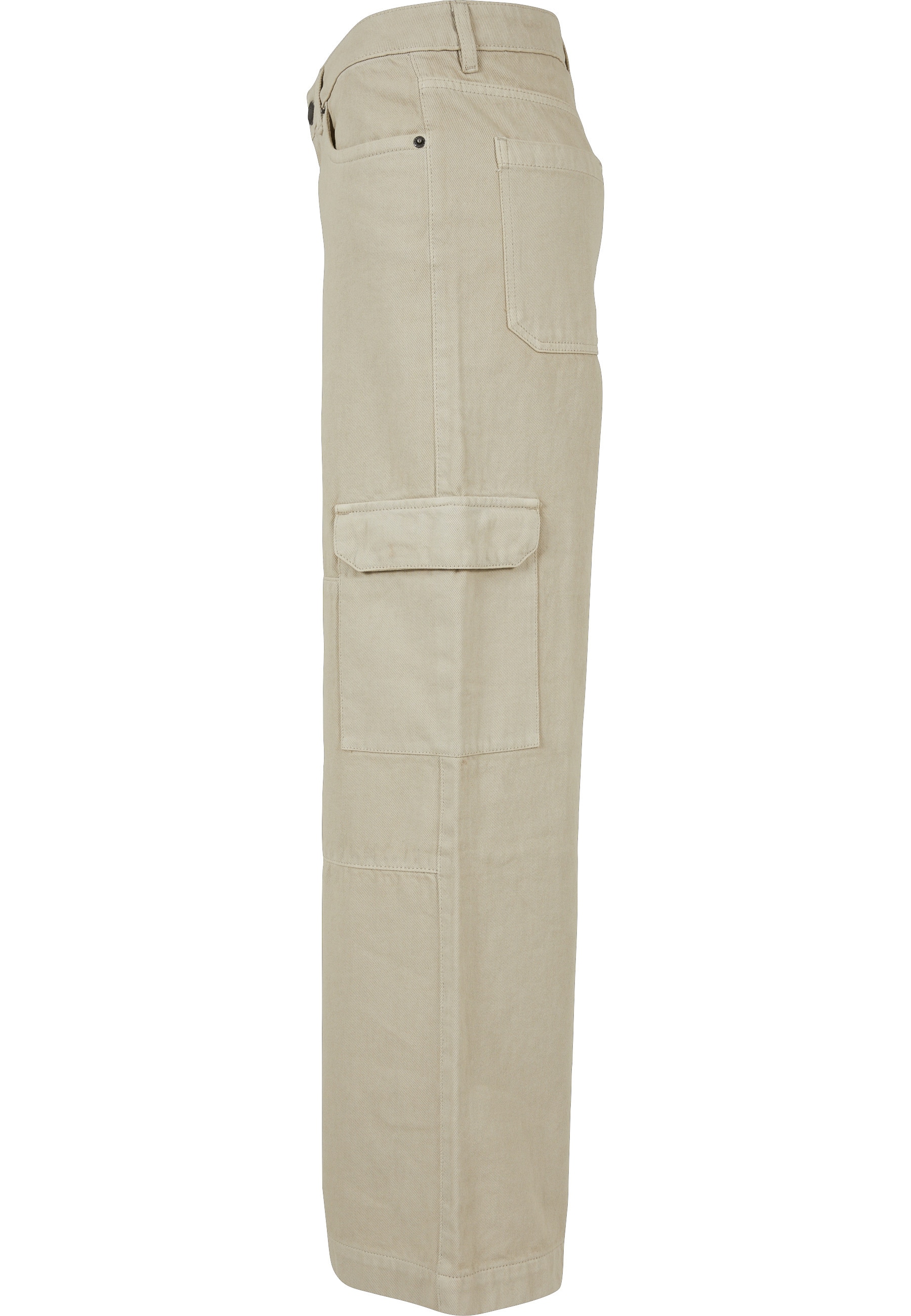 URBAN CLASSICS Cargojeans »Urban Classics Damen Ladies Low Waist Cargo Pants«