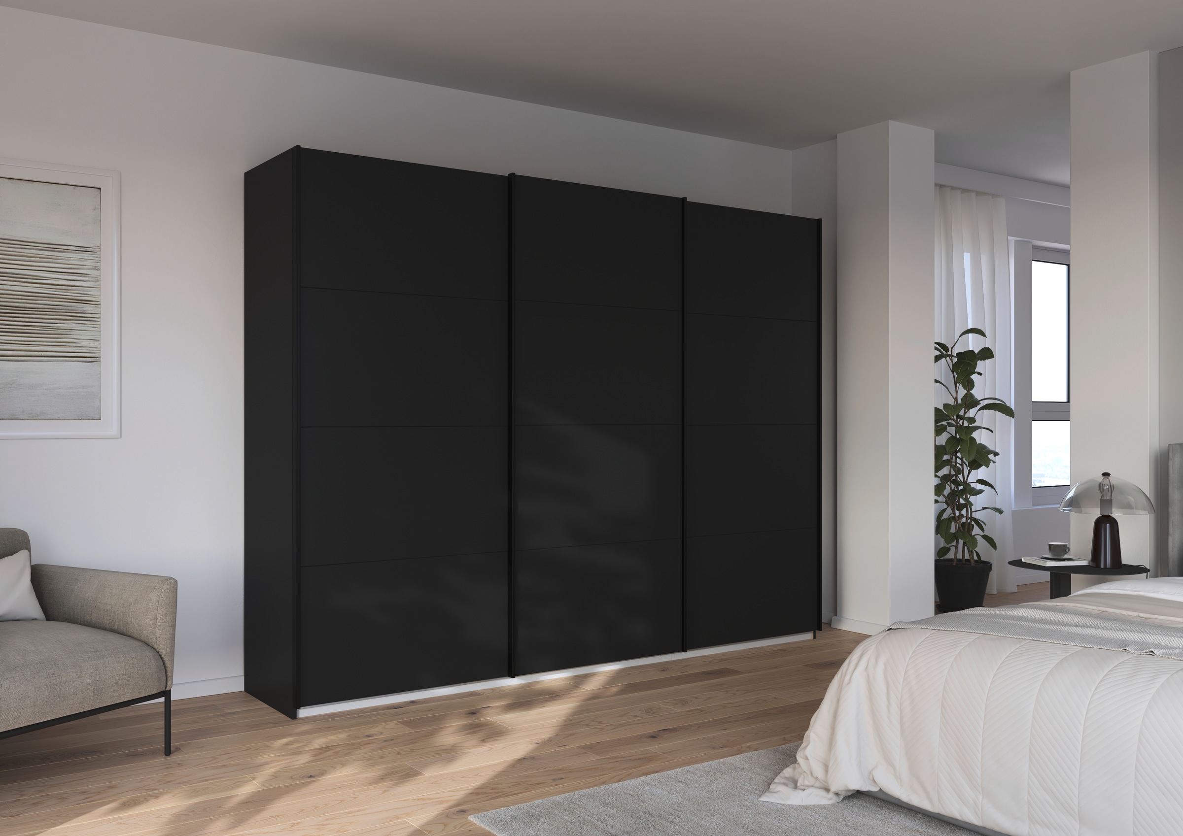 rauch Schwebetürenschrank "Kleiderschrank Schrank Garderobe AGORDO mit Deko günstig online kaufen