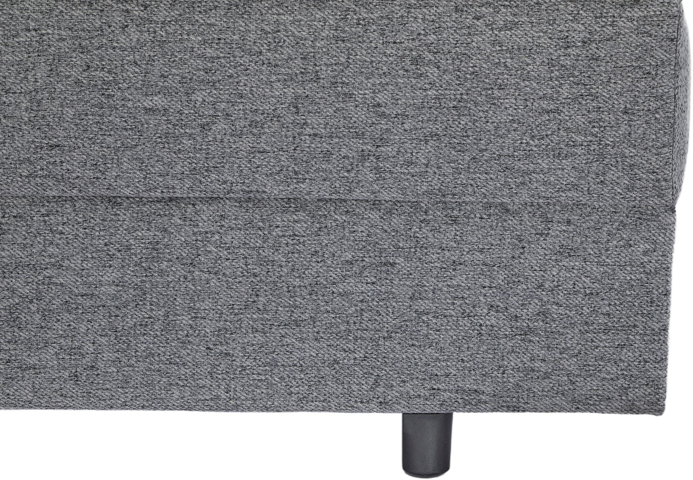 OTTO home Schlafsofa »JANNIKO Feinstruktur, Breite: 193 cm, Liegefläche 124x193 cm« mit Bettfunktion & Bettkasten, Matten-Polsterung