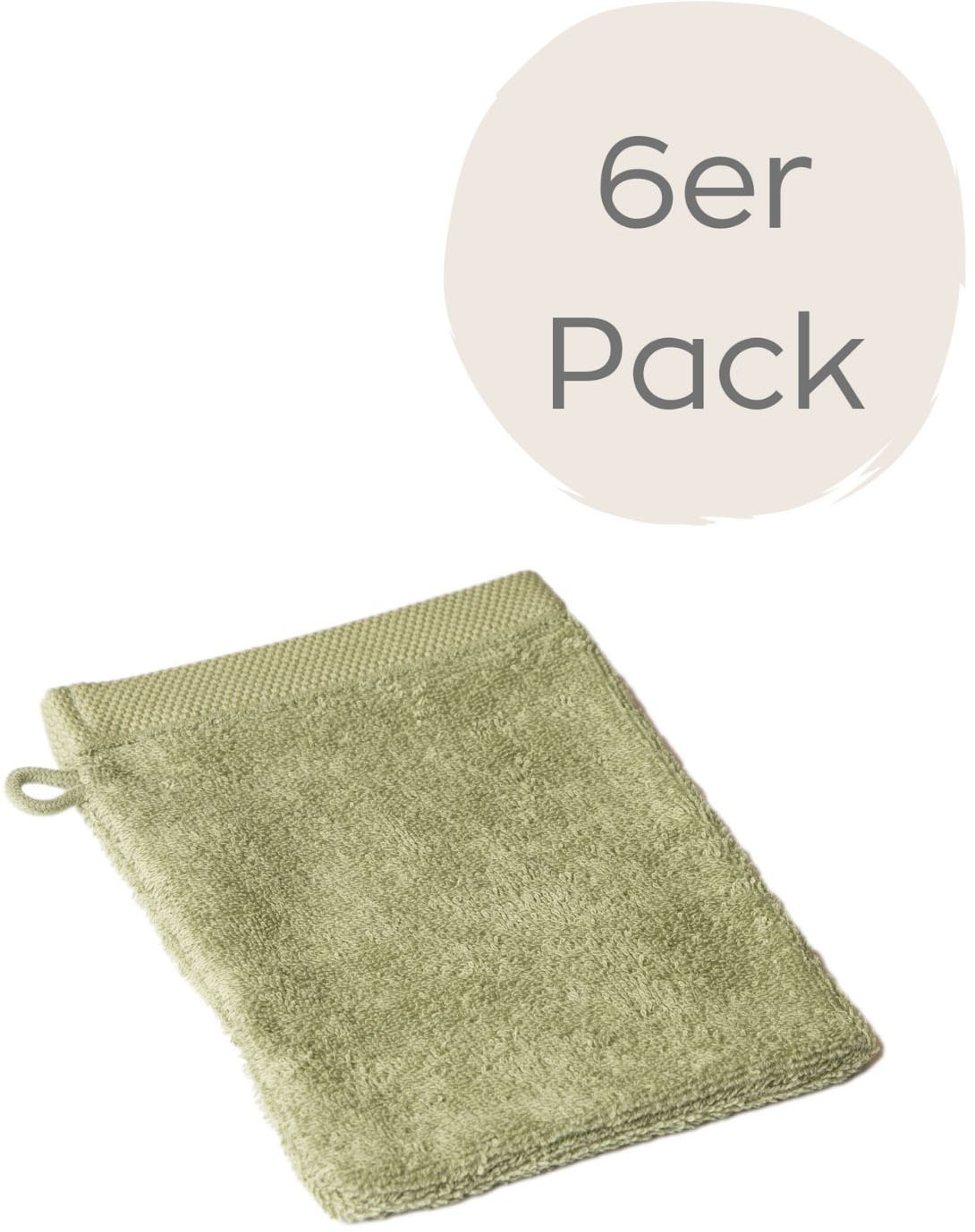Wewo fashion Waschhandschuh "9517W" saugstark günstig online kaufen