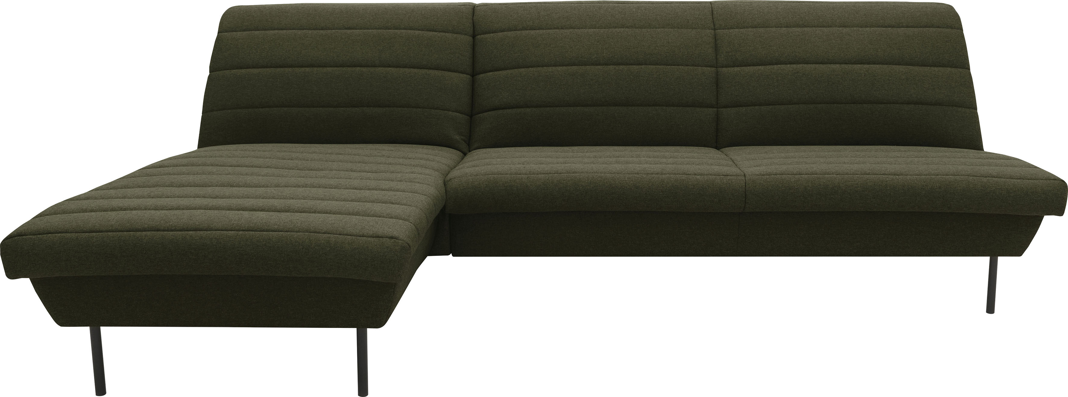LOOKS by Wolfgang Joop Ecksofa "LOOKS IX L-Form" Quersteppung, ohne Armlehnen