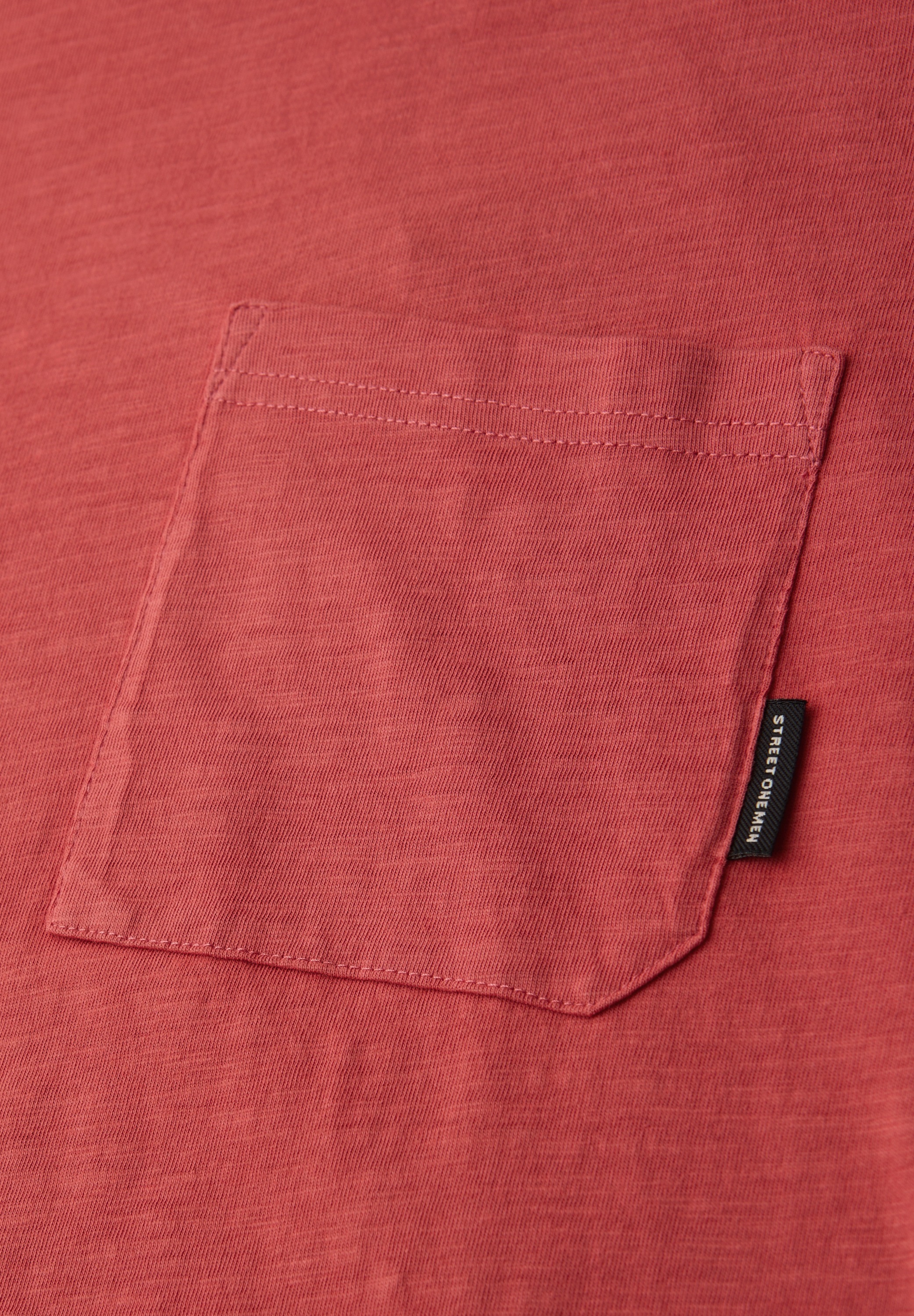 STREET ONE MEN T-Shirt aus reiner Baumwolle