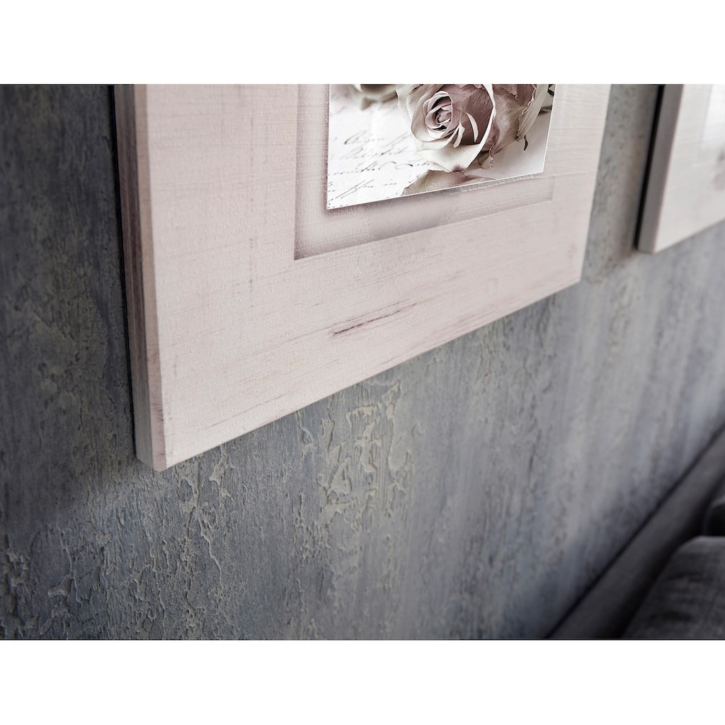 Home affaire Holzbild »Rosen«