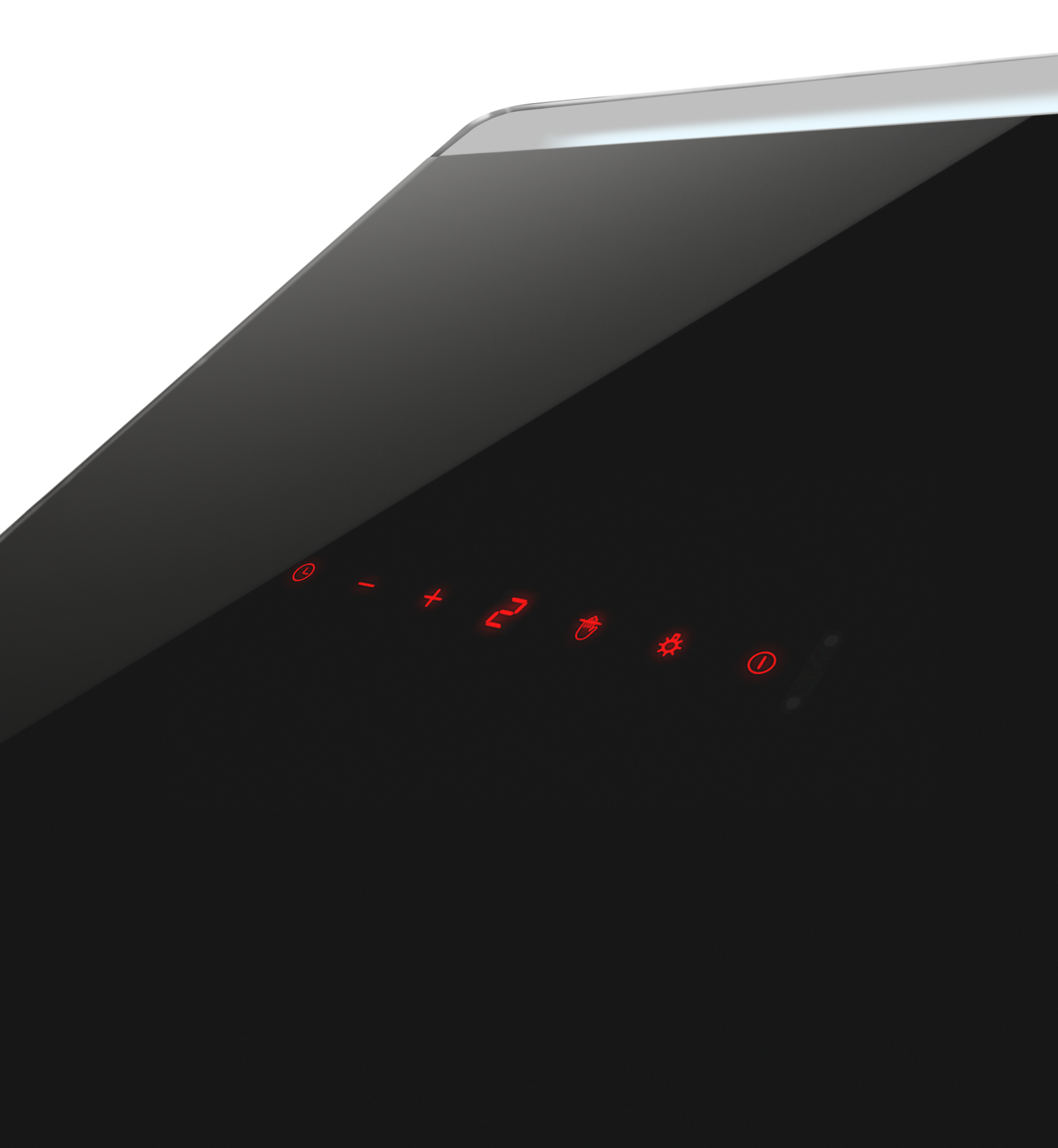 Amica Kaminhaube »KHF 695 601 S« Edles Schwarz, LED-Stripe – per Geste alles im Blick