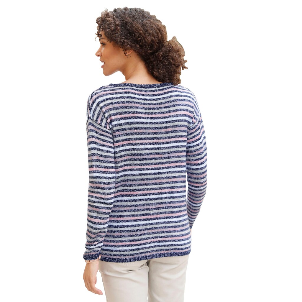 Casual Looks Rundhalspullover »Pullover«