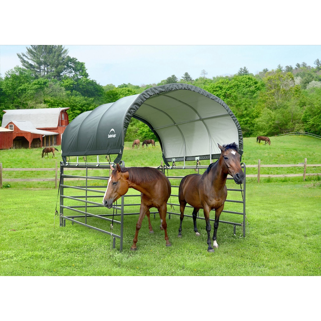 ShelterLogic Foliengerätehaus »Weidezelt Überdachung«