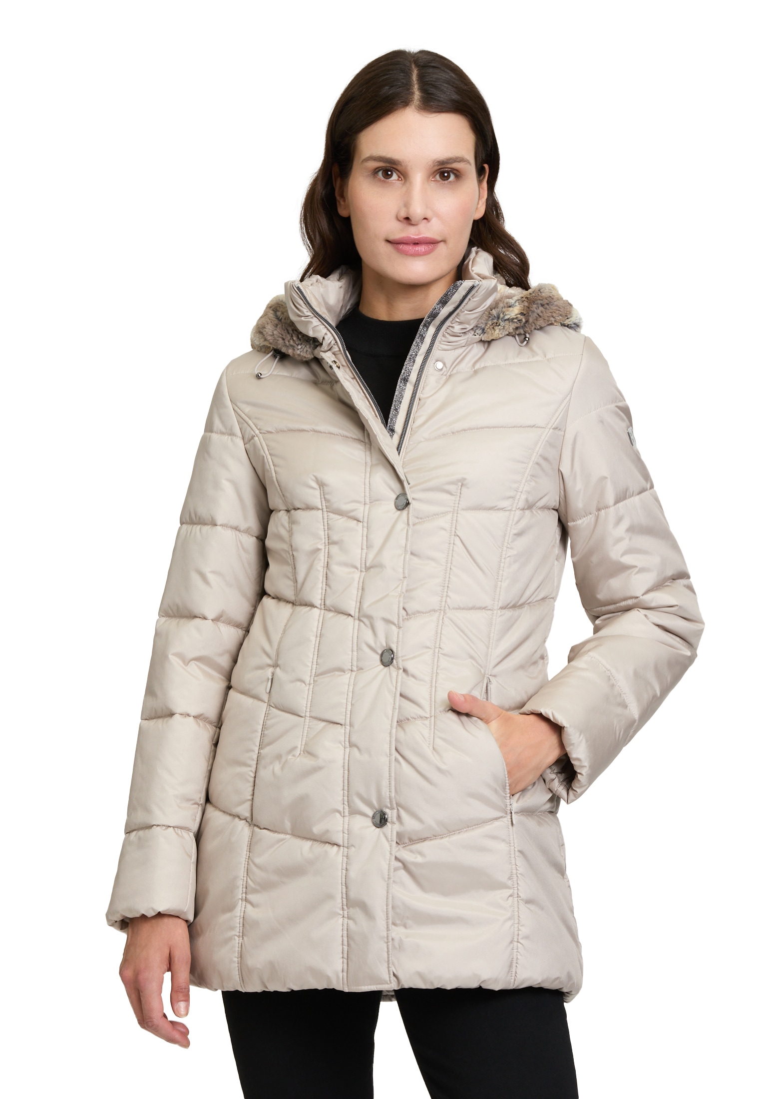 Outdoorjacke »Betty Barclay Outdoorjacke mit Kapuze«, mit Kapuze