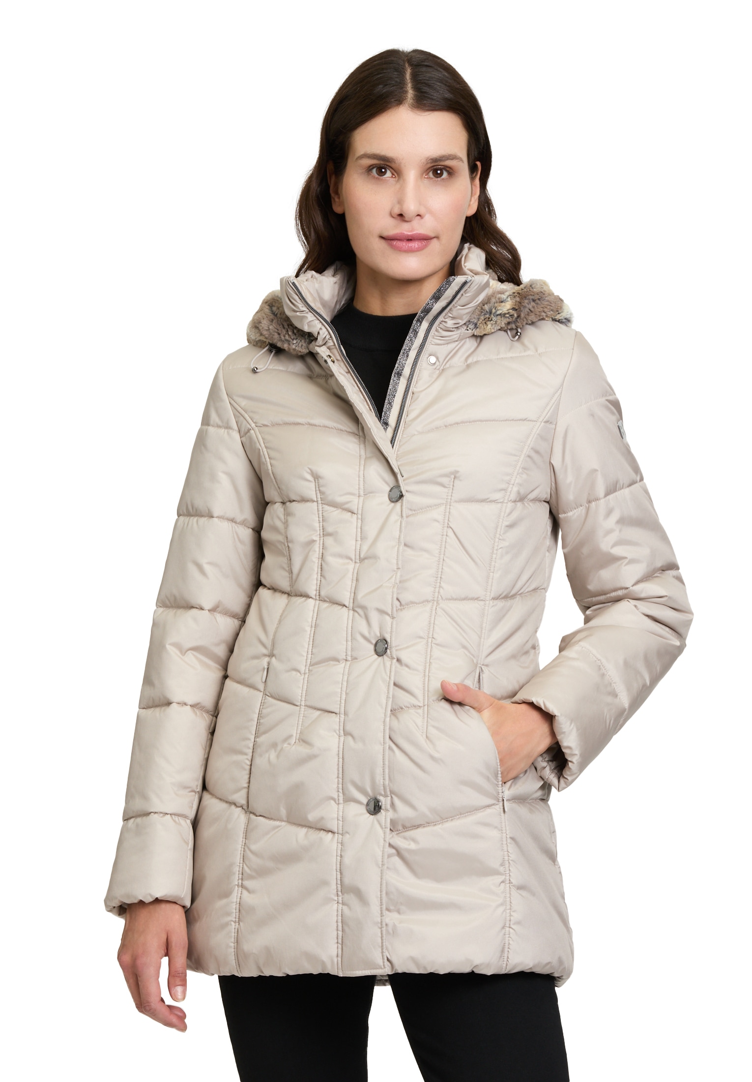 Betty Barclay Outdoorjacke "Betty Barclay Damen Outdoorjacke mit Kapuze", m günstig online kaufen