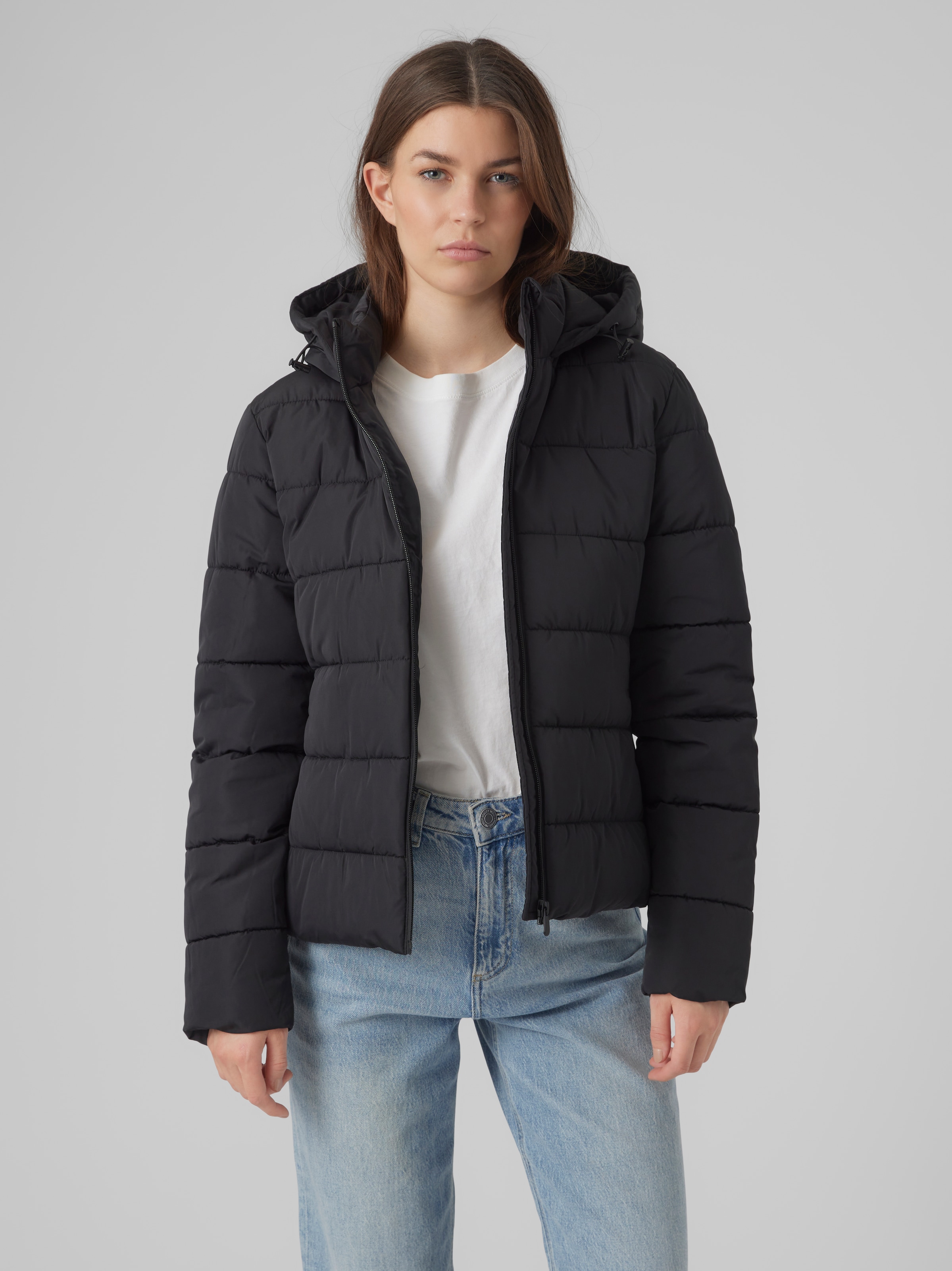 Vero Moda Steppjacke "VMJESSIEMIE SHORT JACKET GA BOO", mit Kapuze günstig online kaufen