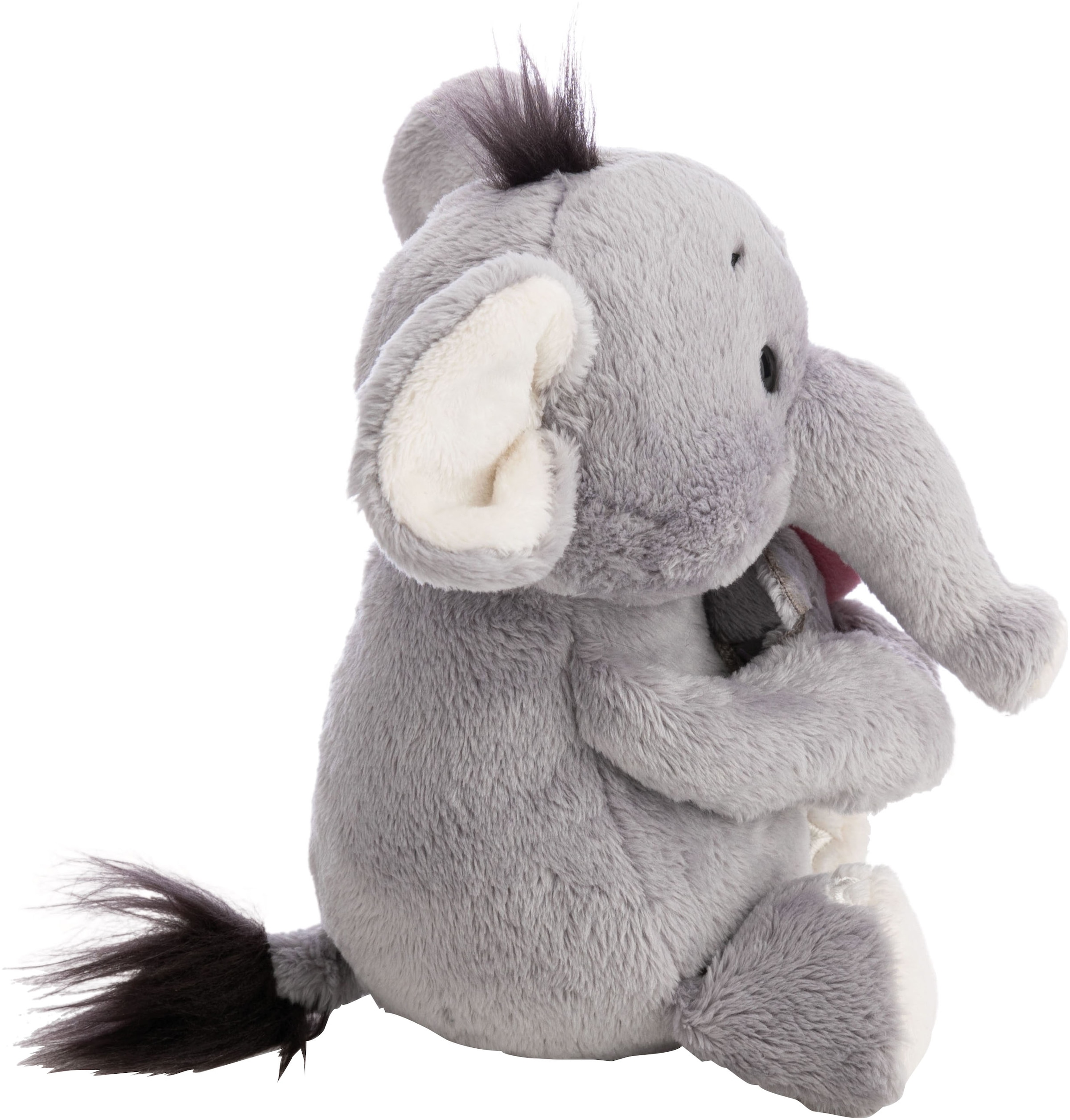 Nici Kuscheltier »Little & Me, Elefant 20 cm mit Kind 6 cm« 2in1: Kuscheltier Mama mit Kuscheltier Baby