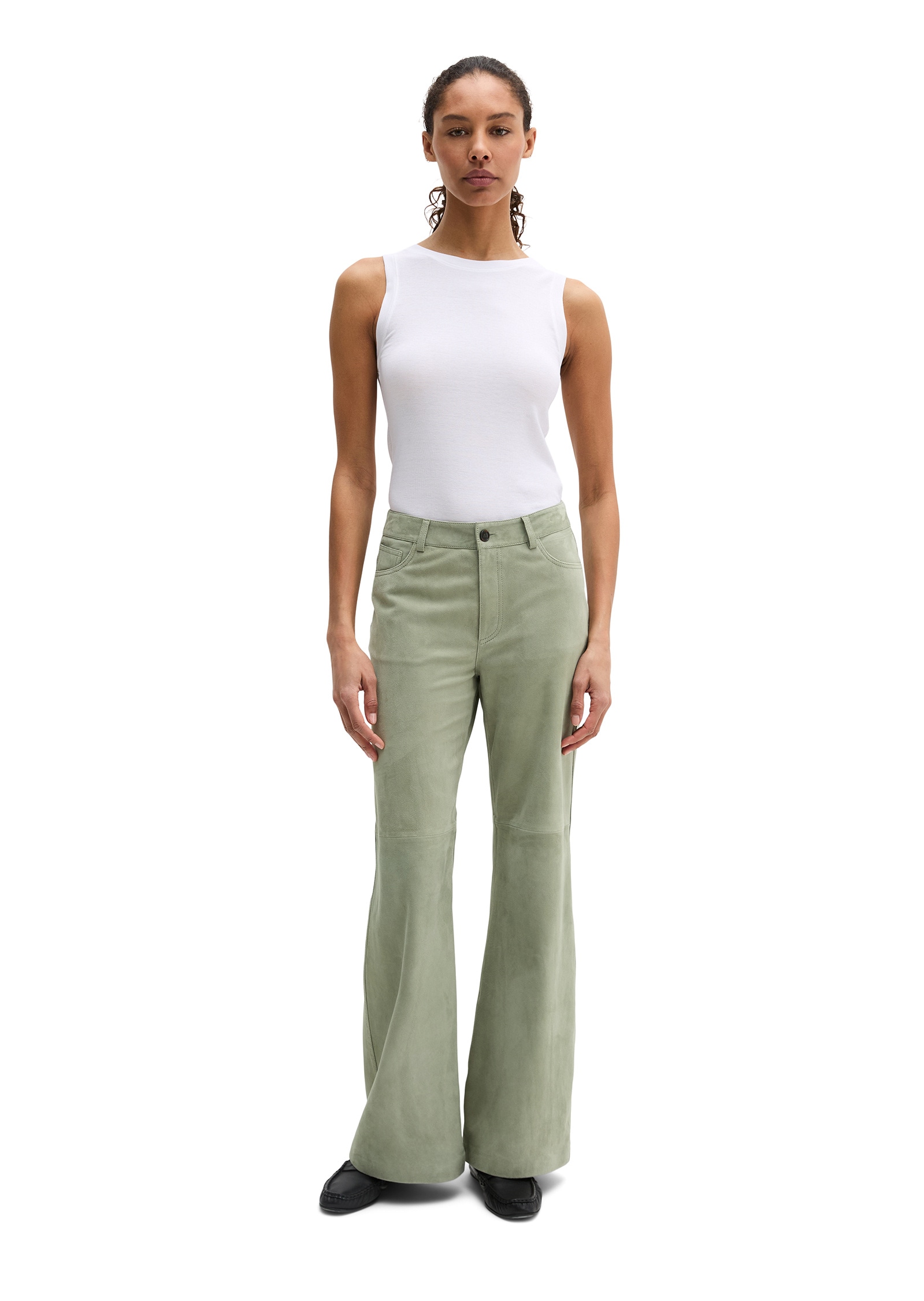 Marc O'Polo T-Shirt »aus Rippjersey«