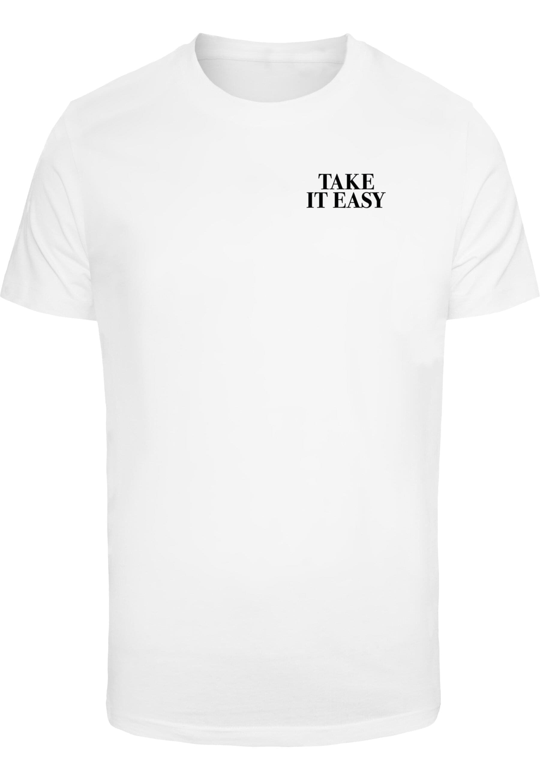 MisterTee T-Shirt "MisterTee Take It Easy Palm Paradise Tee" 1 Stk. günstig online kaufen