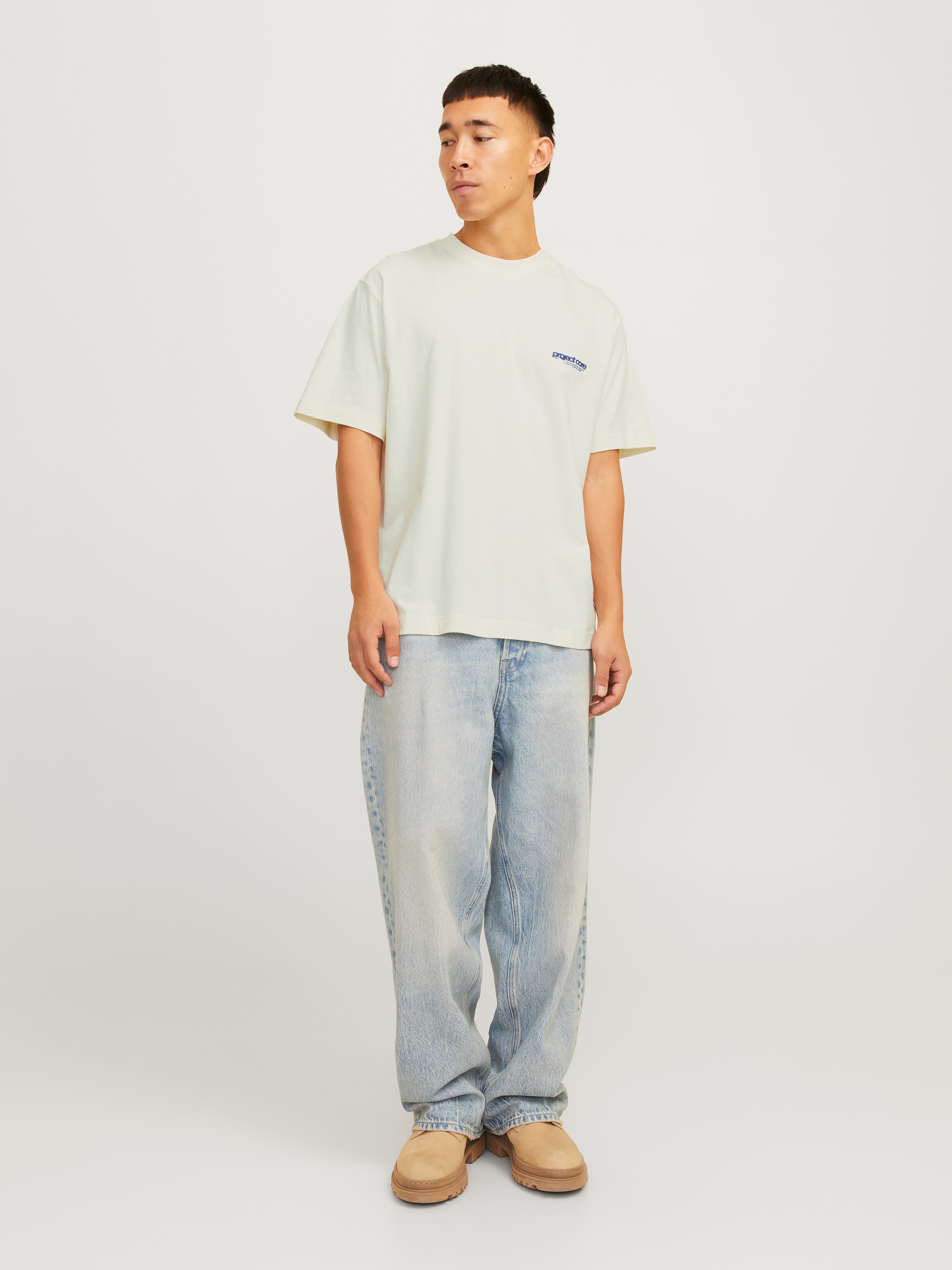 Jack & Jones T-Shirt »JCOUNION BACK PRINT TEE SS CREW NOOS«