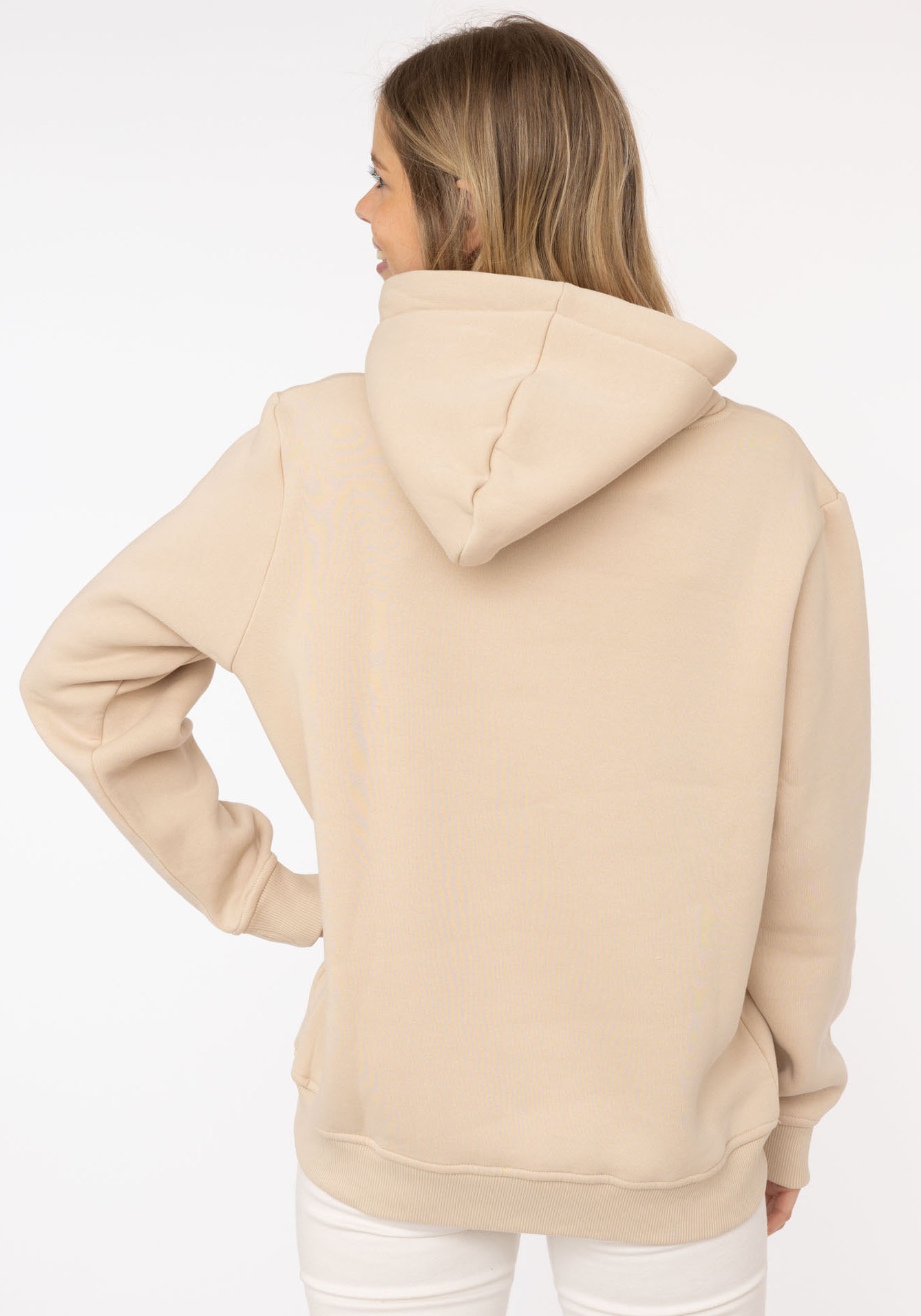 Zwillingsherz Hoodie ""Fernweh nach Meer"", mit maritimer Stickerei, Kängur günstig online kaufen