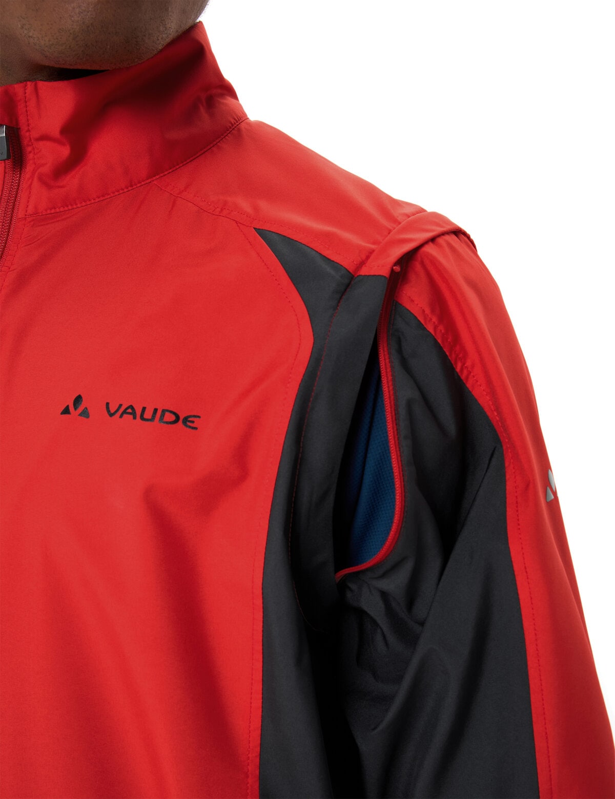VAUDE Fahrradjacke »Men's Dundee Classic ZO Jacket« ohne Kapuze für Radsport und Outdoor-Aktivitäten, winddicht, wasserabweisend