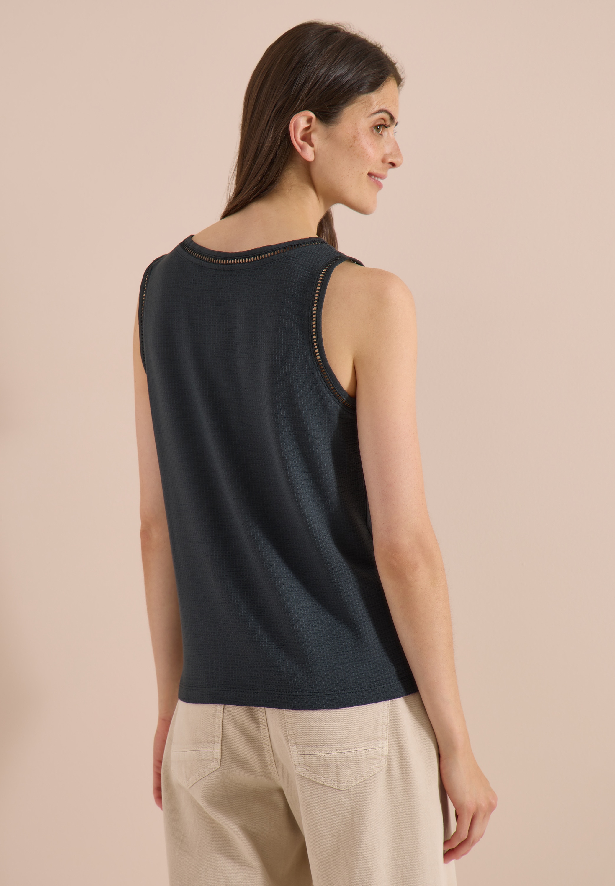 Cecil Tanktop mit U-Boot-Ausschnitt