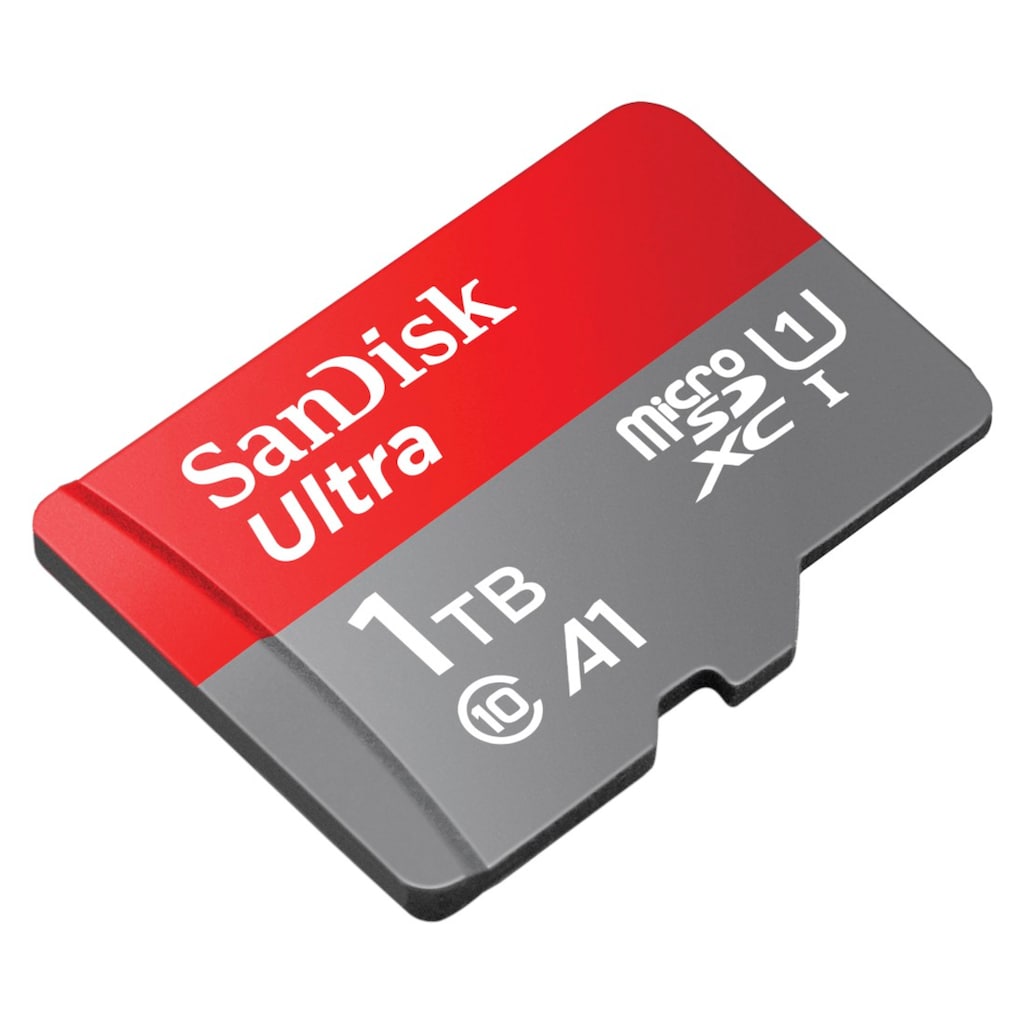 Sandisk Speicherkarte »microSDXC Ultra 1TB«, (UHS-I Class 10 150 MB/s Lesegeschwindigkeit)