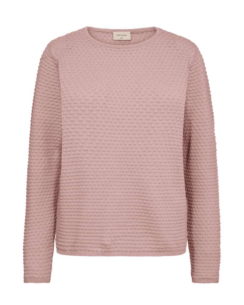 FREEQUENT Strickpullover "FQDODO-PU-DOTTIE" mit Strick-Knoten-Details
