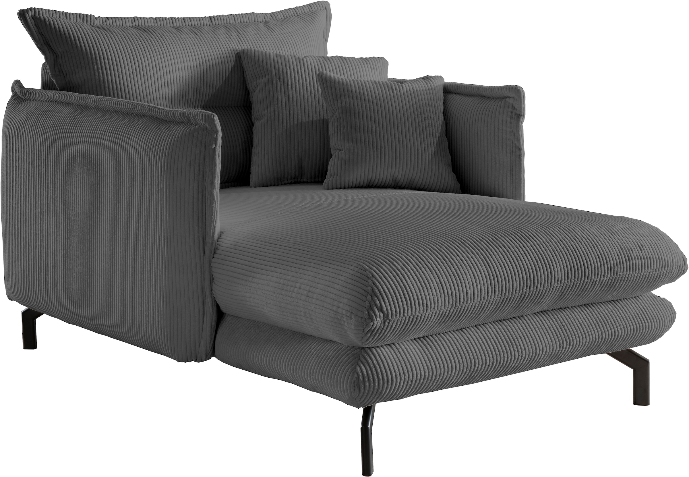 Home affaire Loveseat "LAVA" 1 Stk. tlg. günstig online kaufen
