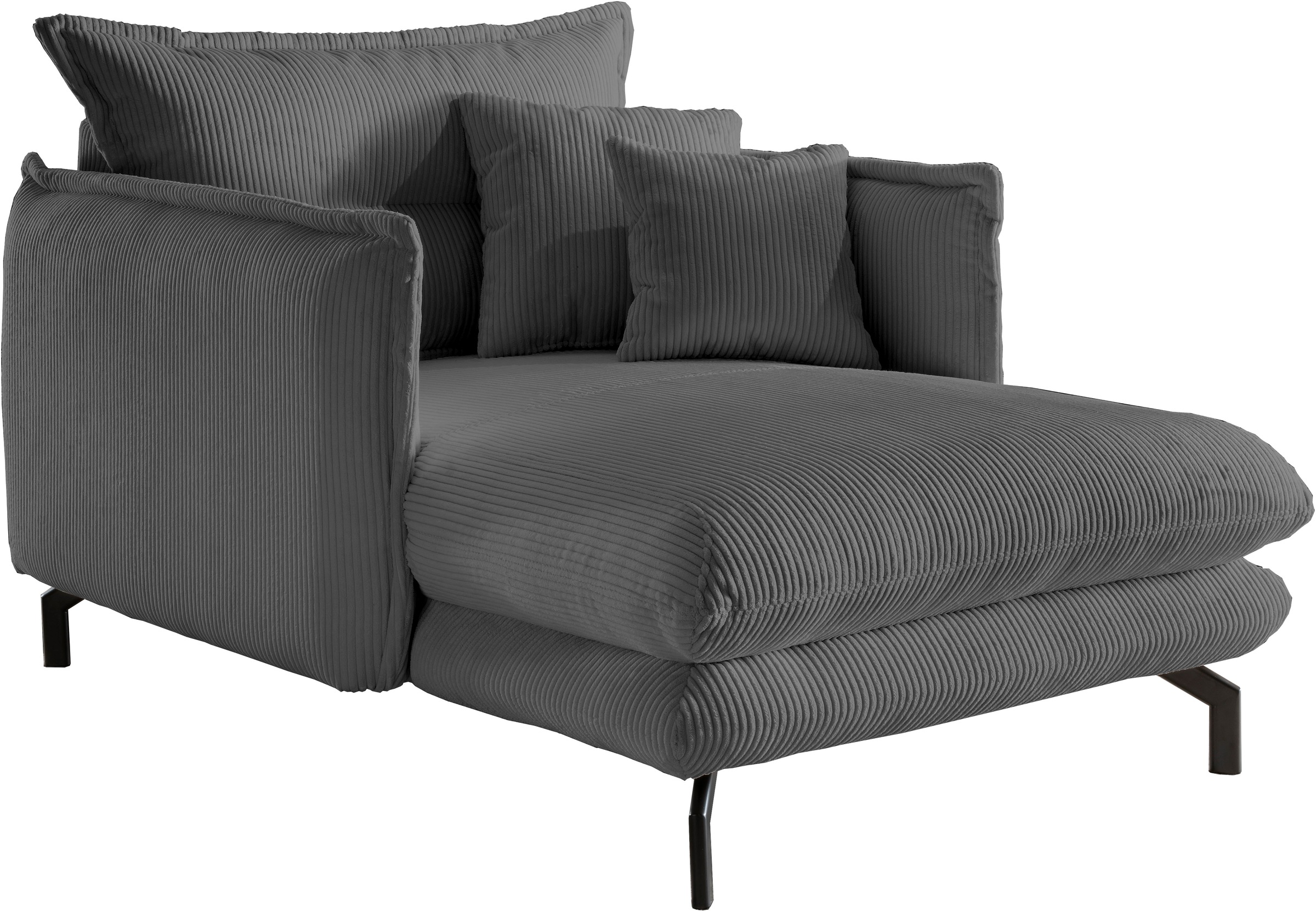 Home affaire Loveseat "LAVA Mega Ohrenbacken Sessel, modern & elegant, aktu günstig online kaufen