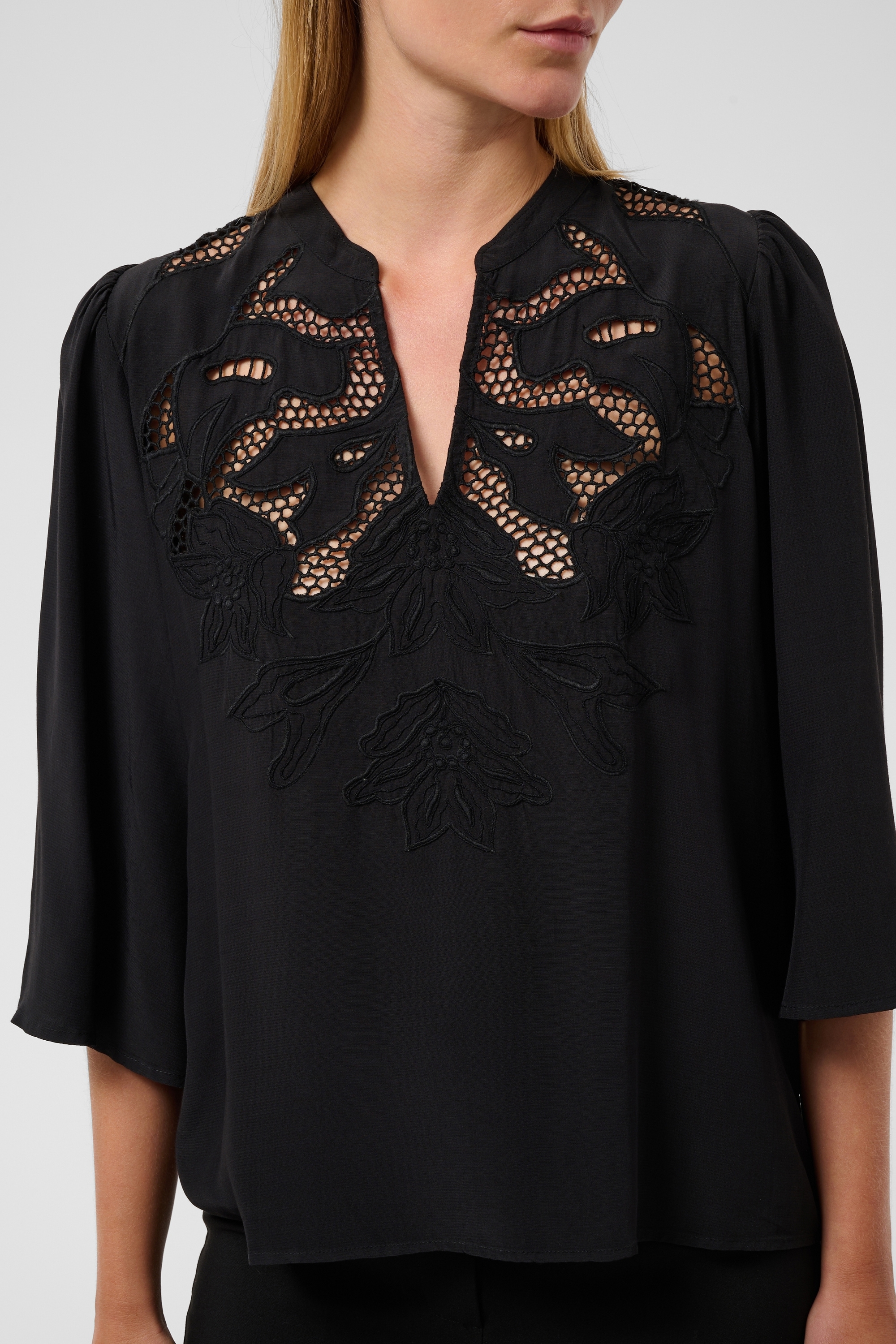 SOAKED IN LUXURY Langarmbluse »Damen Bluse langarm SLLantana«