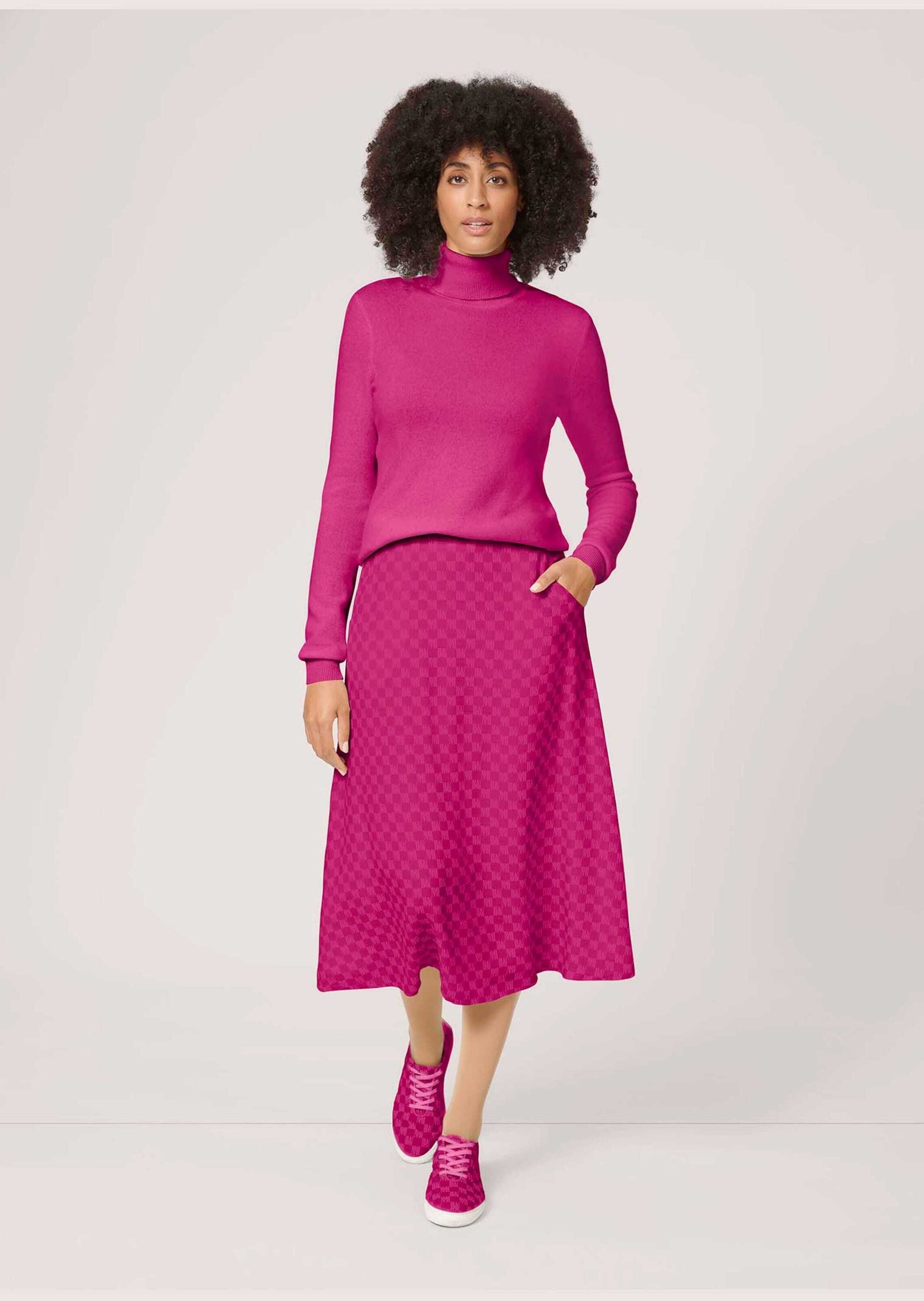 MADELEINE Longpullover "Kaschmirpullover Zeitloser Strickpullover mit gerip günstig online kaufen