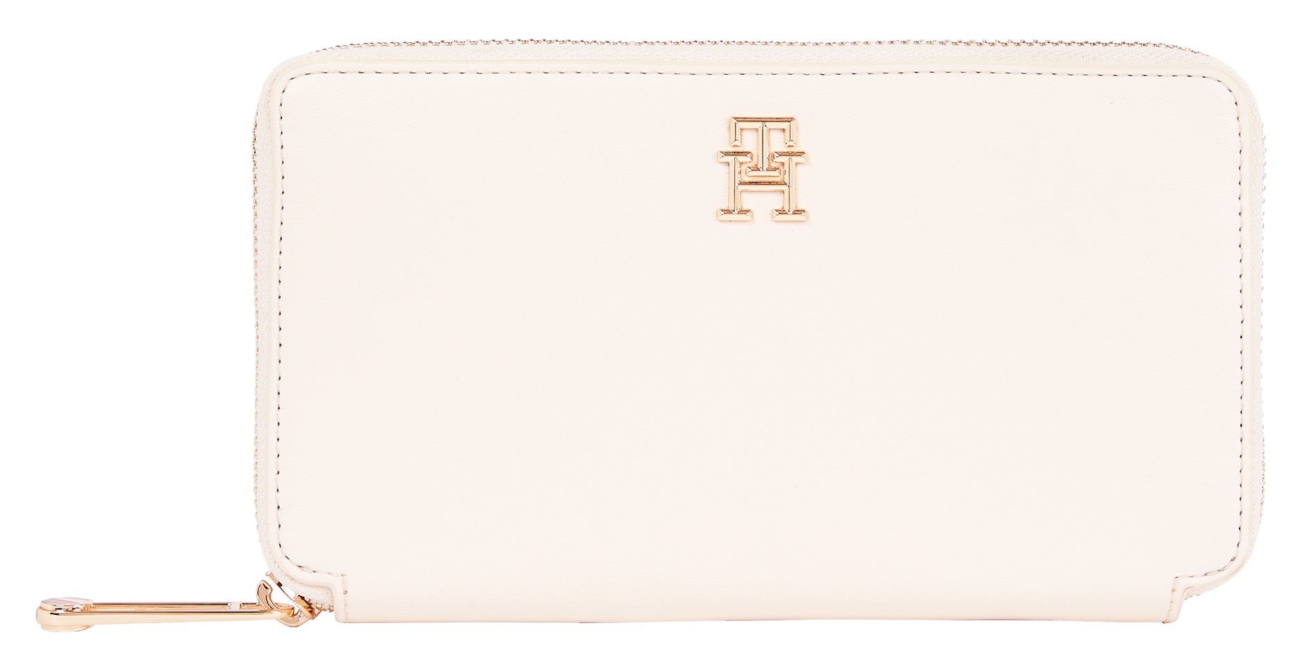 Tommy Hilfiger Geldbörse "ICONIC TOMMY LARGE ZA", mit schönem Logo Emblem