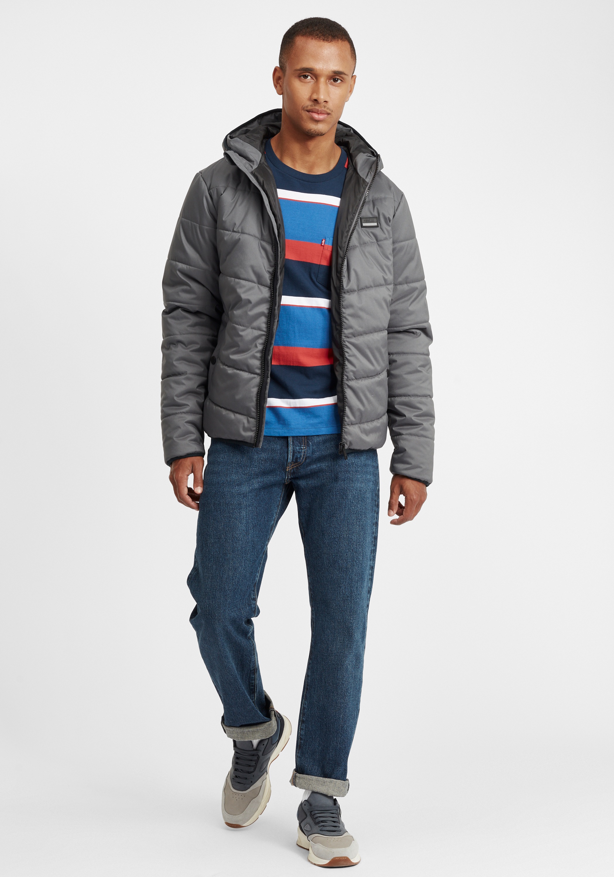 Thumbnail - Solid Steppjacke "Steppjacke SDAtreo" mit Kapuze