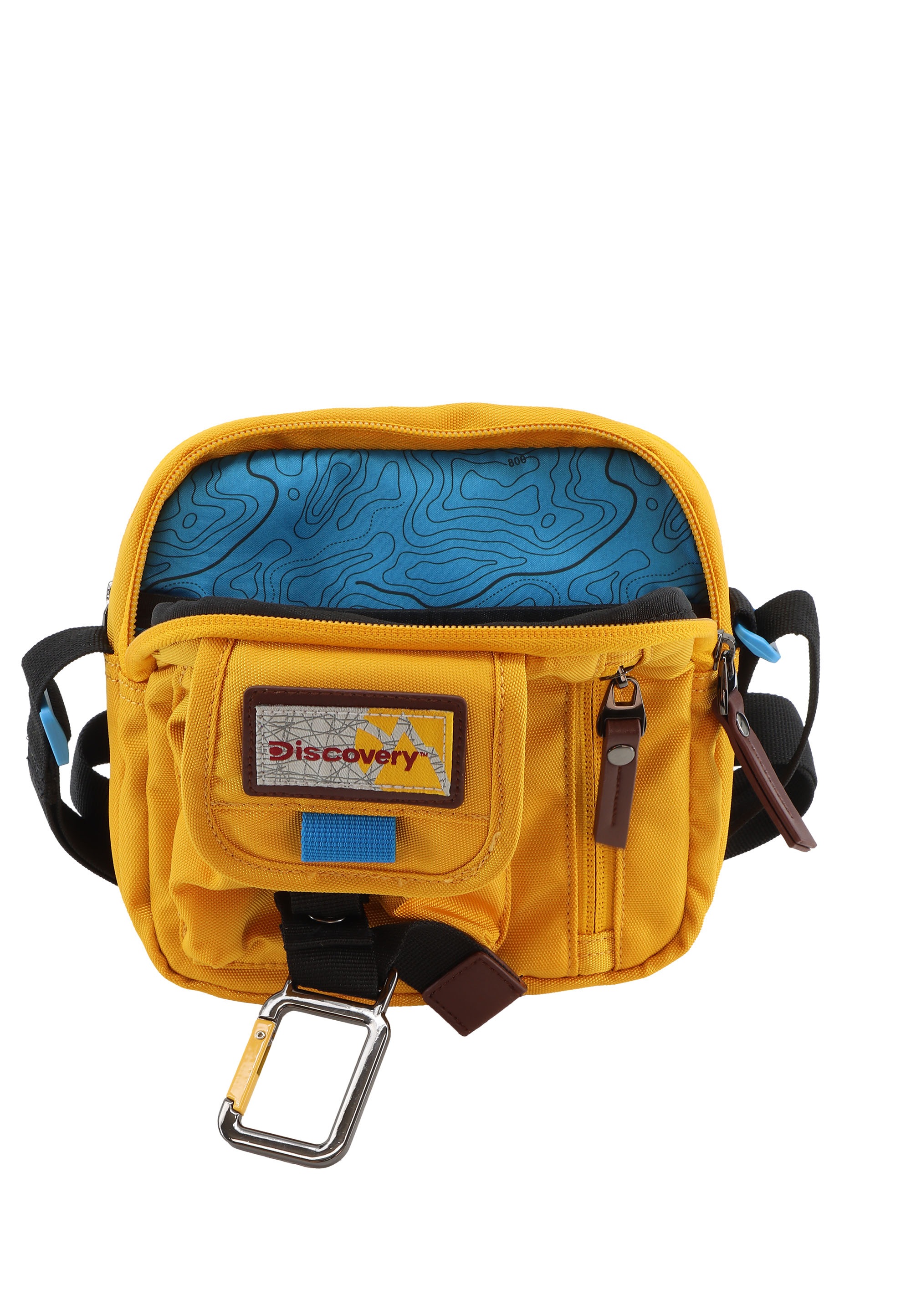 Discovery Schultertasche »Icon«, Hergestellt aus dem rPet Polyester-Material