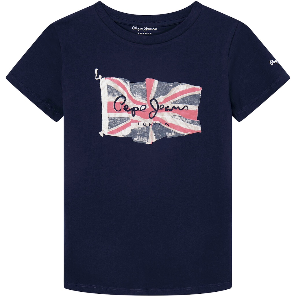 Pepe Jeans T-Shirt »FLAG LOGO JR«