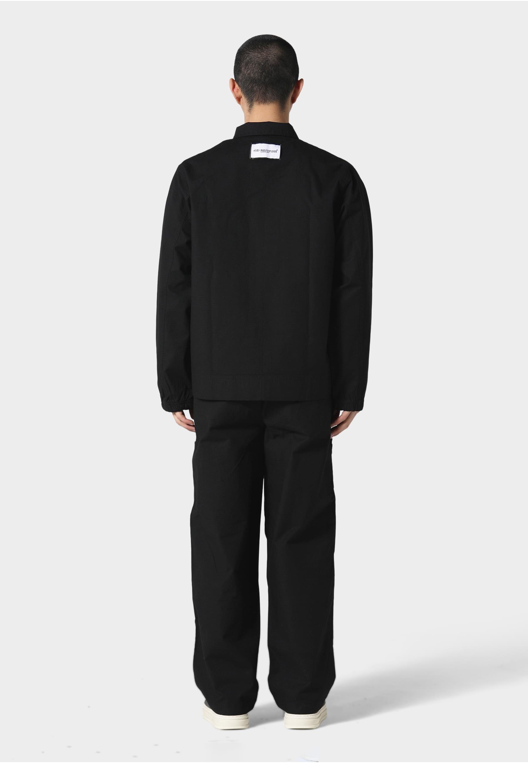 Irasuto Studios Allwetterjacke »Irasuto Studios RIP STOP COACH JACKET«, (1 St.), ohne Kapuze