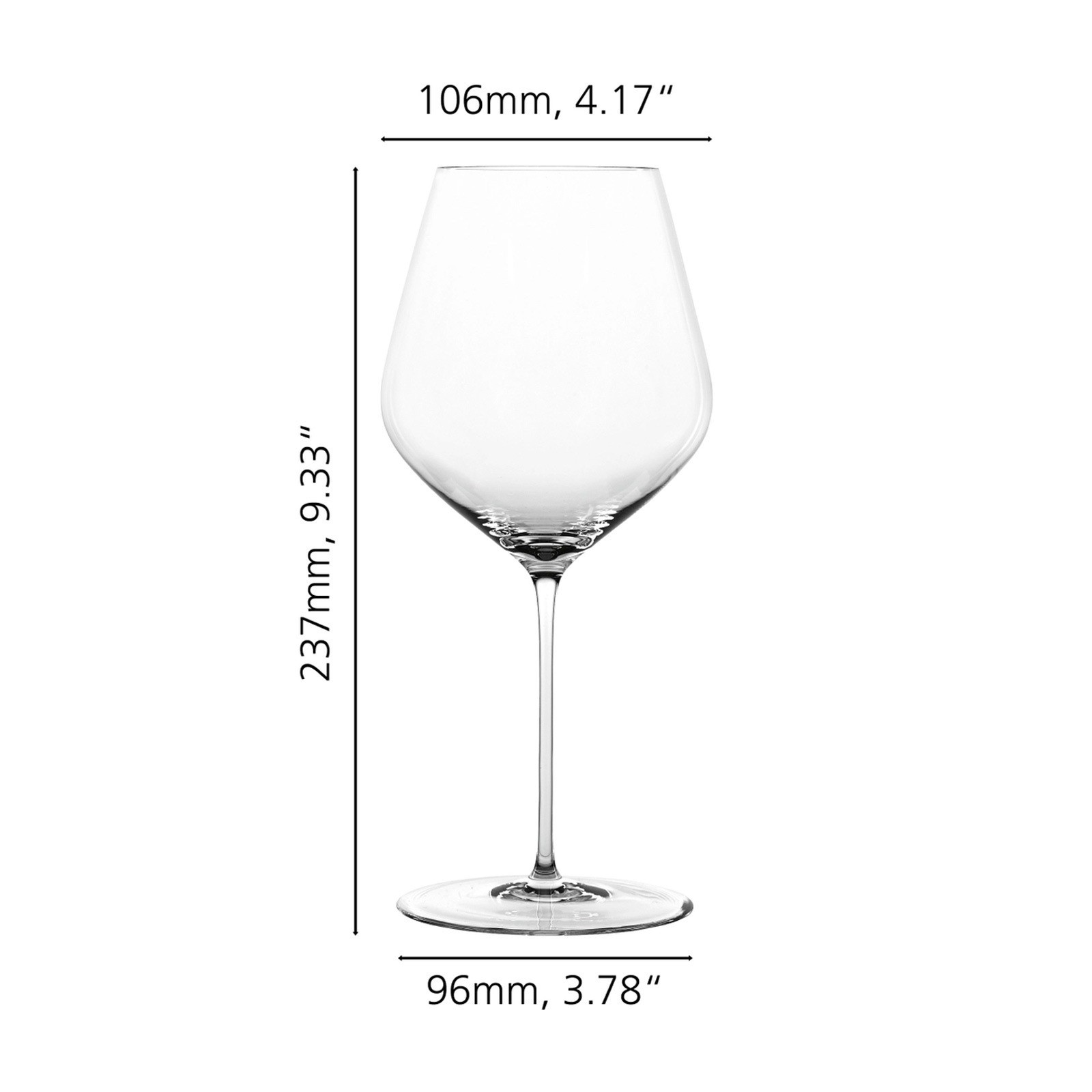 Rotweinglas SPIEGELAU "Burgundergläser Hi-Lite 734 ml 2er Set transparent", bunt (transparent), Glas, Trinkgefäße, Rotweinglas 2
