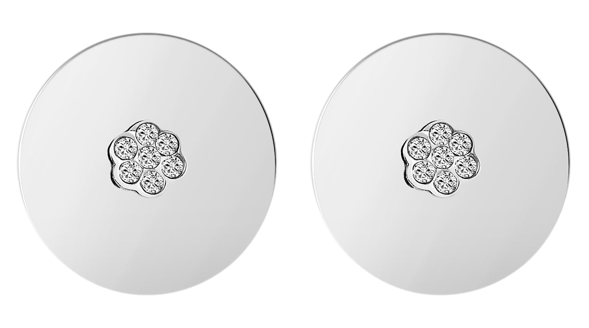 Adelia´s Paar Ohrhänger "Damen Ohrringe – Ohrstecker aus Edelstahl mit Stra günstig online kaufen