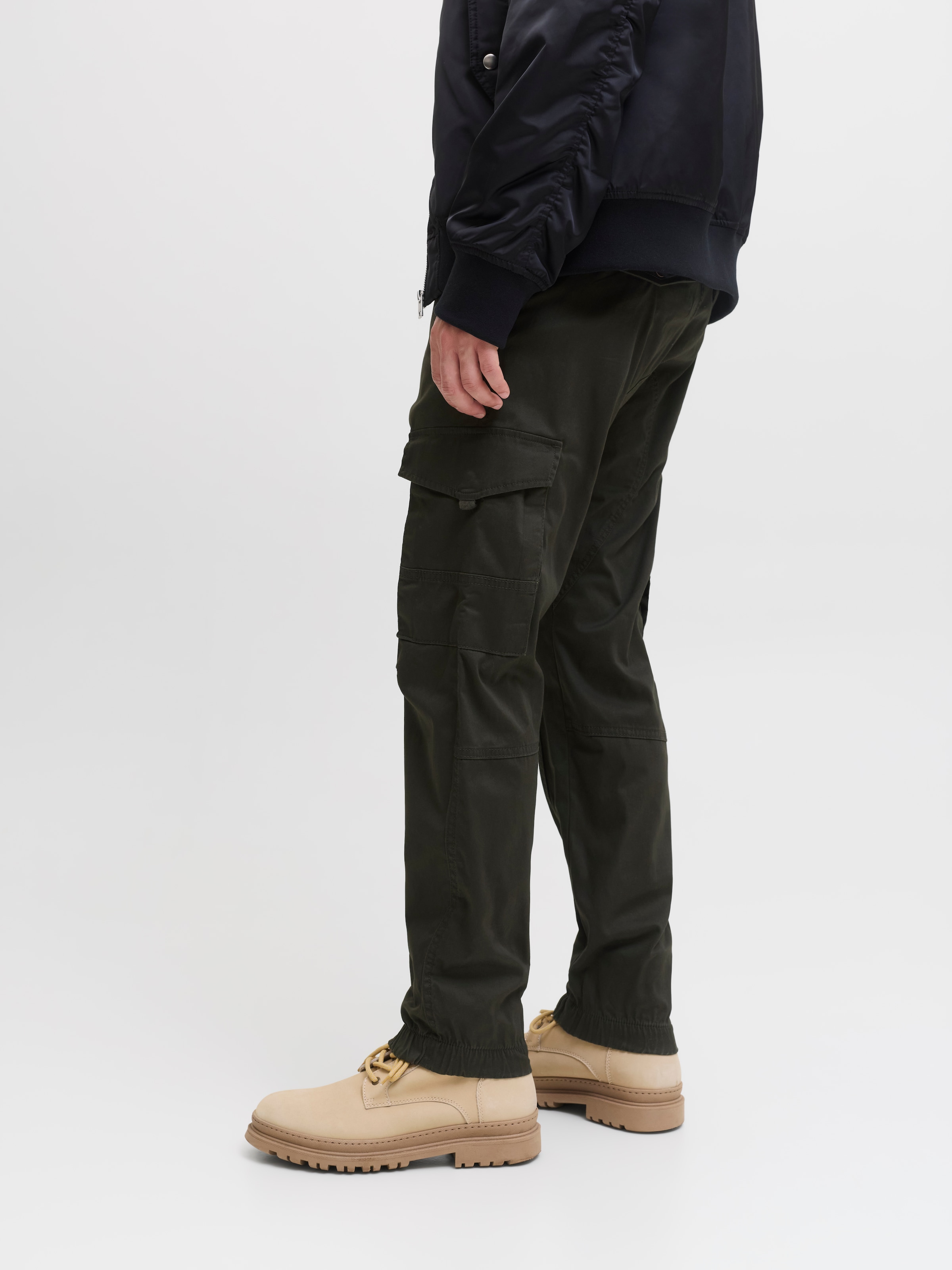 Jack & Jones Cargohose "JPSTPAUL JJFLAKE CARGO NOOS" mit Beintaschen günstig online kaufen