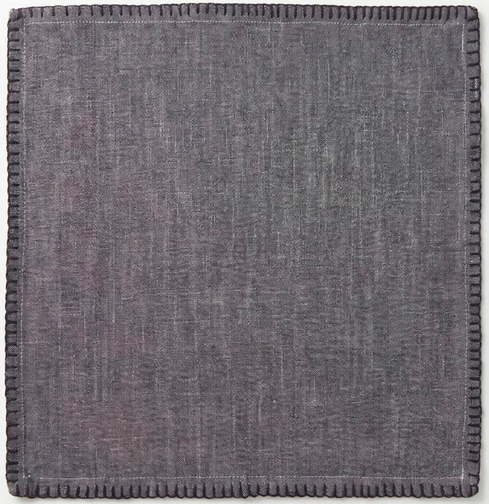Home affaire Serviettenhalter »Serviette in grau 6erSet«