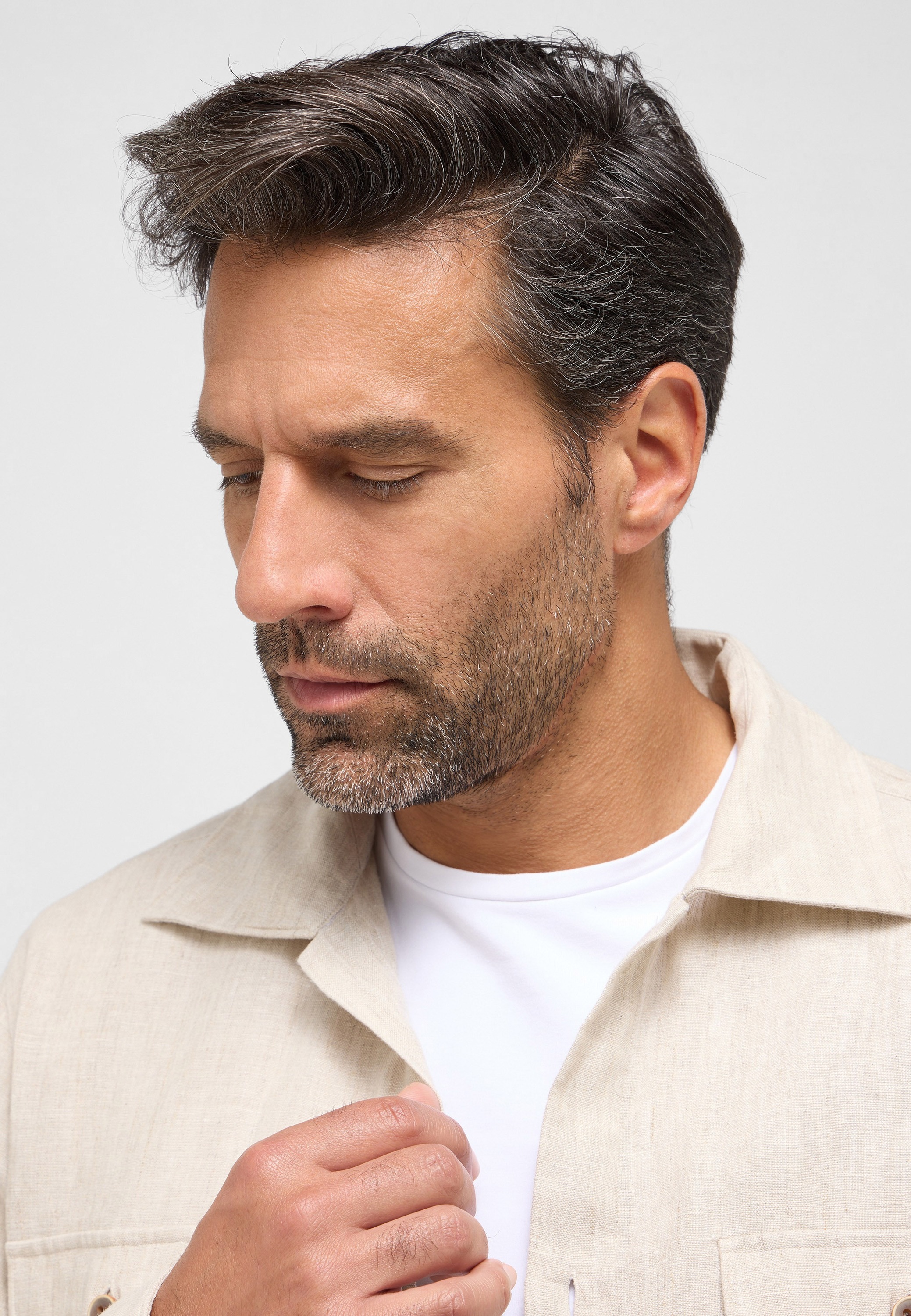 Thumbnail - Eterna Langarmhemd "MODERN FIT" EASY IRON (bügelleicht)