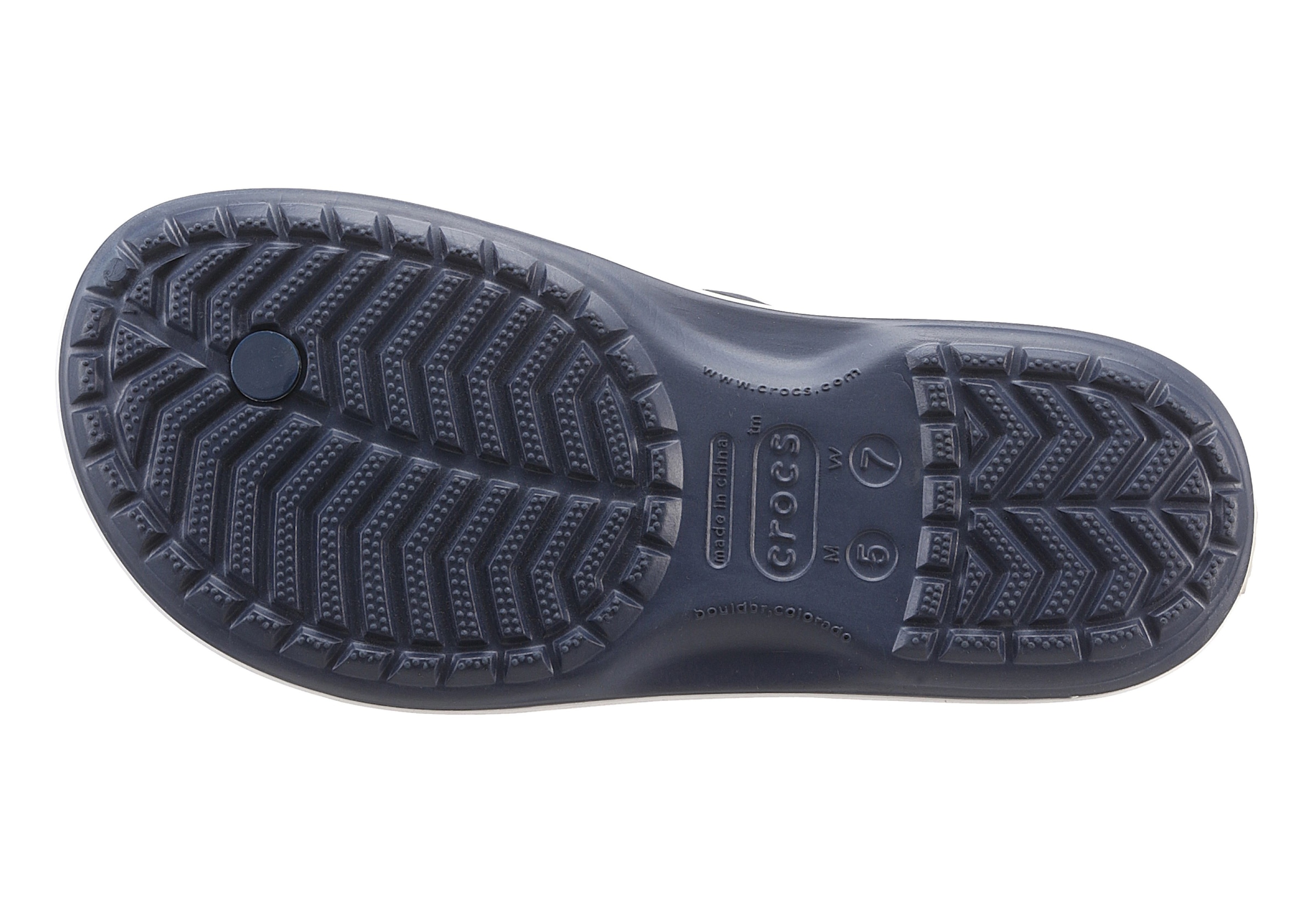 Crocs Zehentrenner »Crocband Flip«, Sommerschuh, Schlappen, Poolslides, Badeschuh, zum Baden