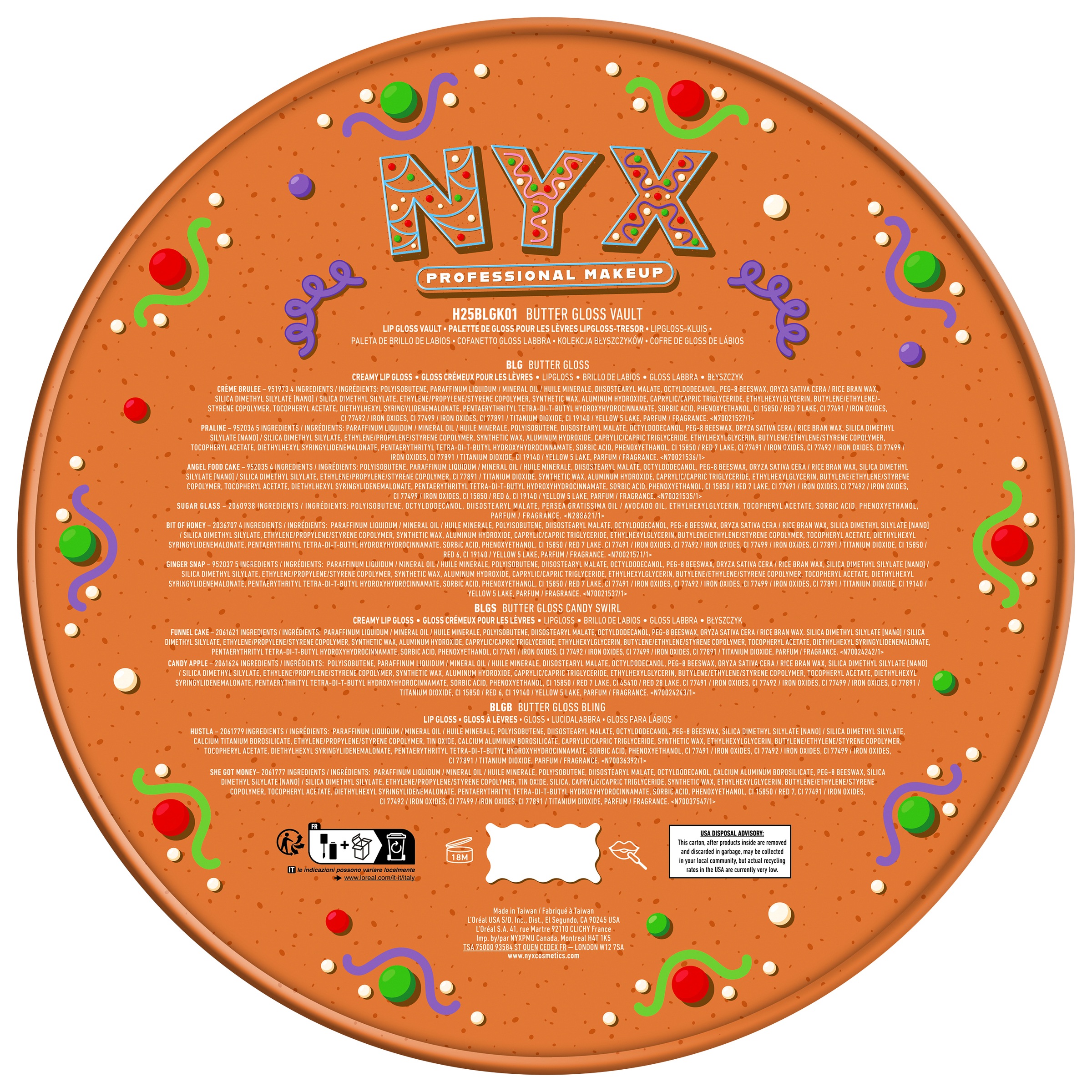 NYX PROFESSIONAL MAKEUP Lipgloss »HOLIDAY 2025 BUTTER GLOSS KIT«