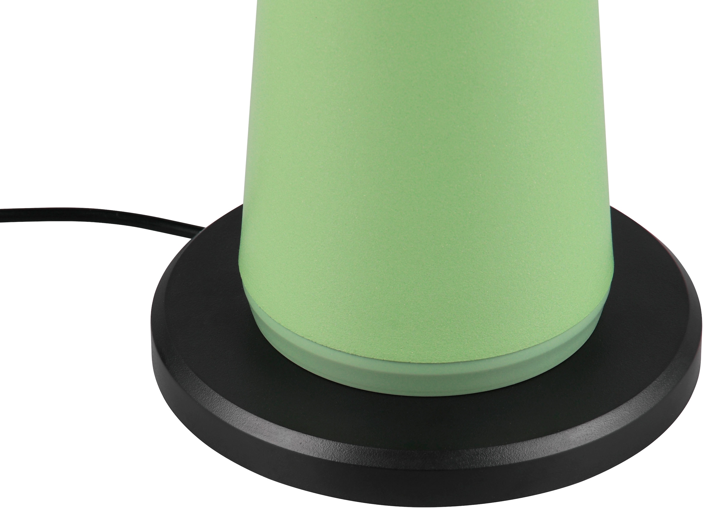 REALITY Leuchten LED Außen-Tischleuchte »FUNGO«, 1 flammig, Leuchtmittel LED-Board | LED fest integriert, Outdoor Akku Tischlampe inkl Ladestation USB-C, Lichtfarbe einstellbar