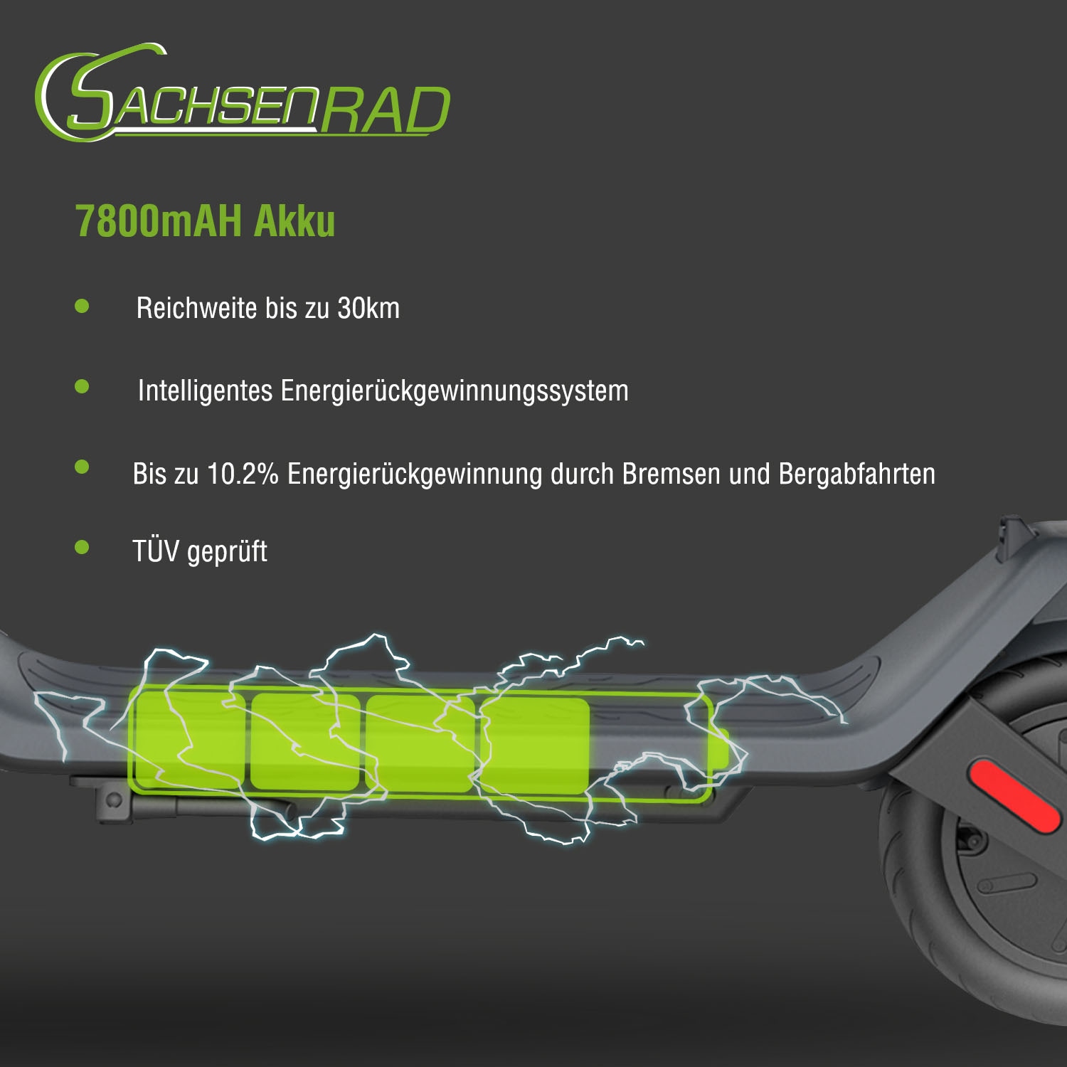 SachsenRad E-Scooter »A11«