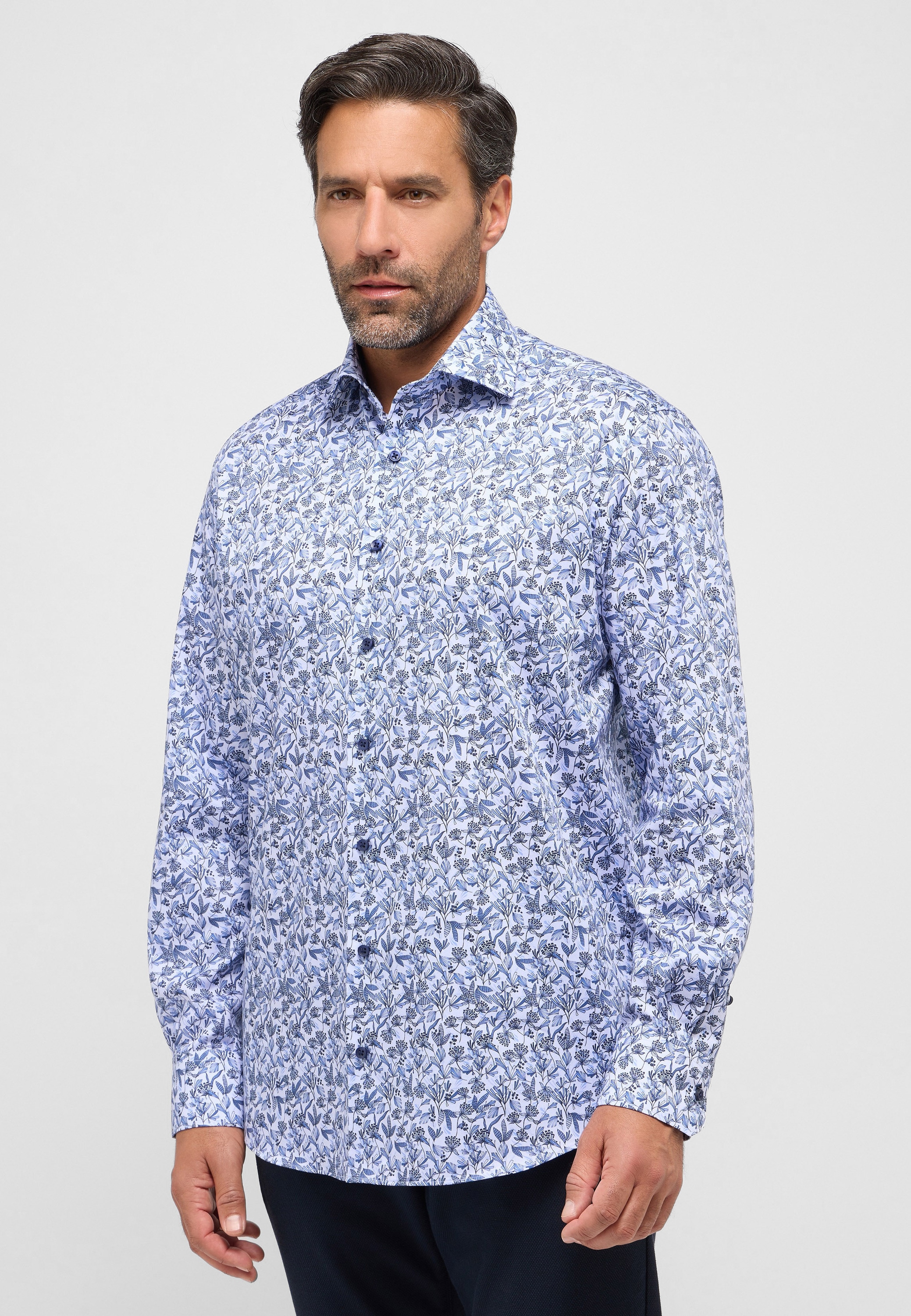 Eterna Langarmhemd "COMFORT FIT" NON IRON (bügelfrei) günstig online kaufen