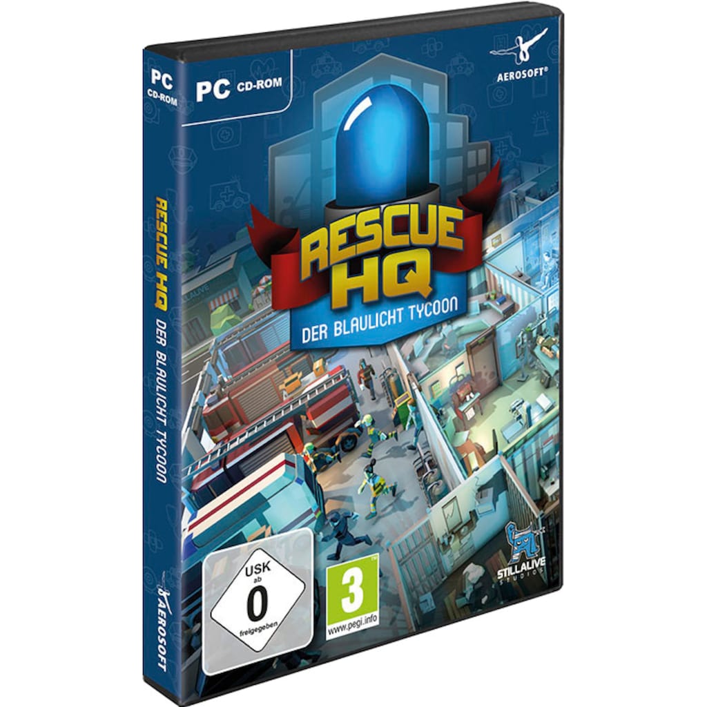 aerosoft Spielesoftware »Der Blaulicht Tycoon-Rescue HQ«, PC