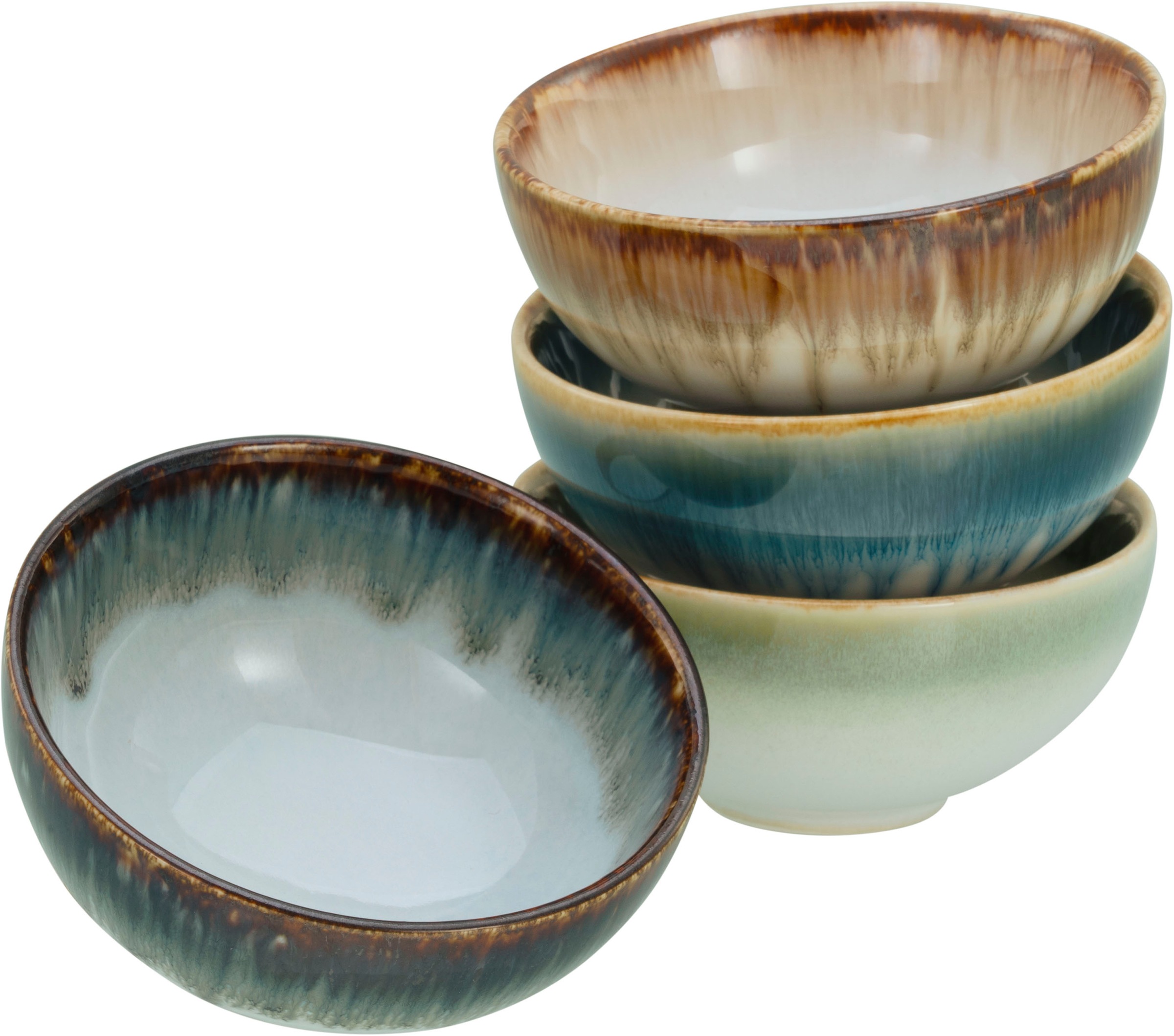 CreaTable Schale »Cascade Sojaschale 4-tlg« 4 da...