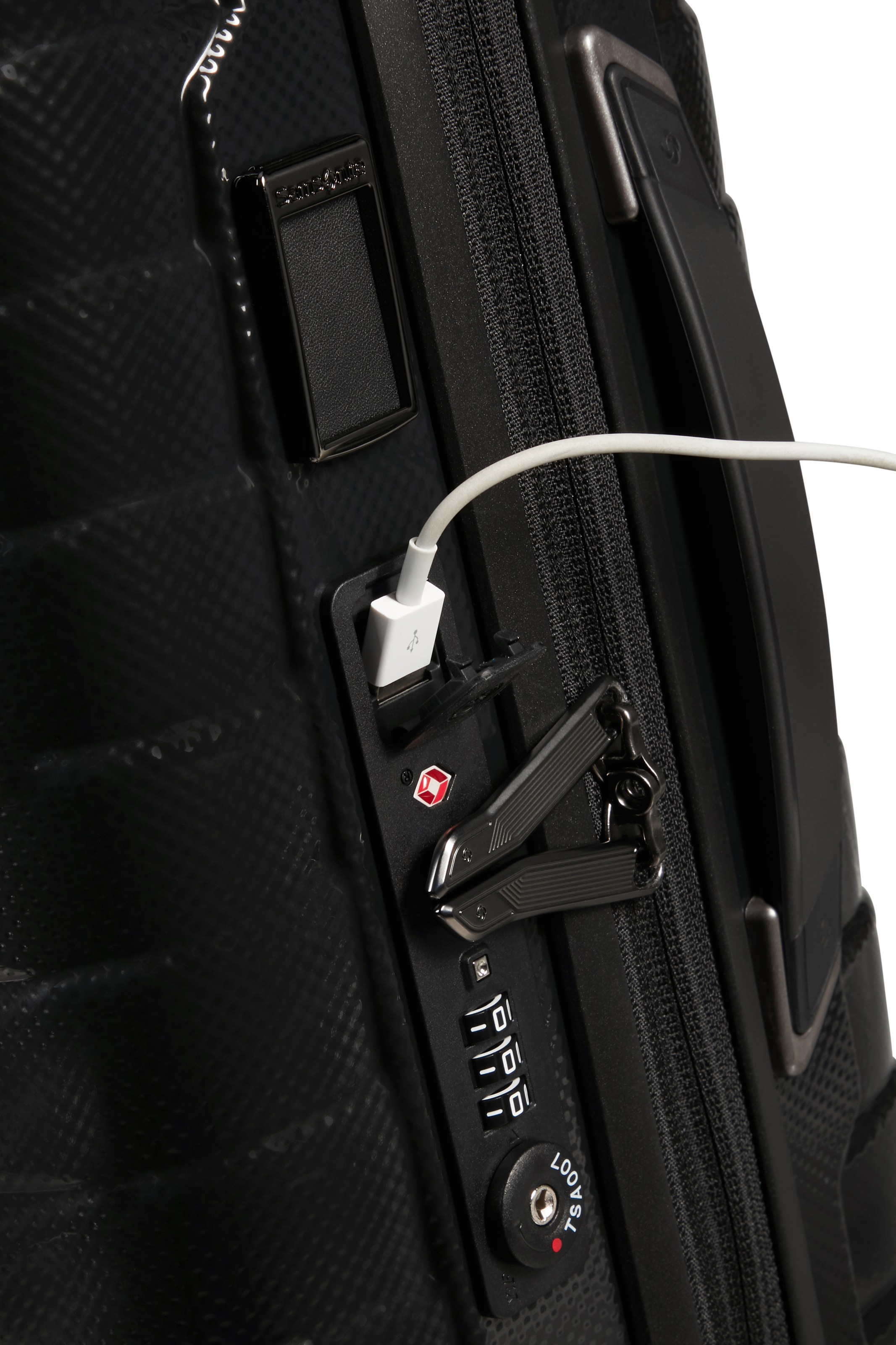 Samsonite Hartschalen-Trolley »PROXIS, verschiedene Größen und Farben«, 4 Rollen, Trolley Reisegepäck Hartschalenkoffer Reisekoffer TSA-Zahlenschloss